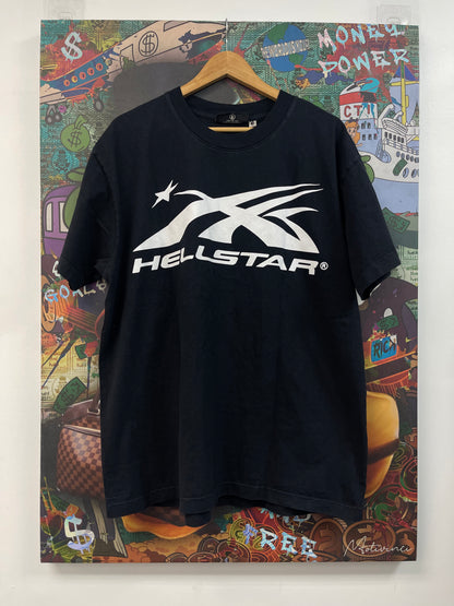Hellstar Classic Logo Black White Tee