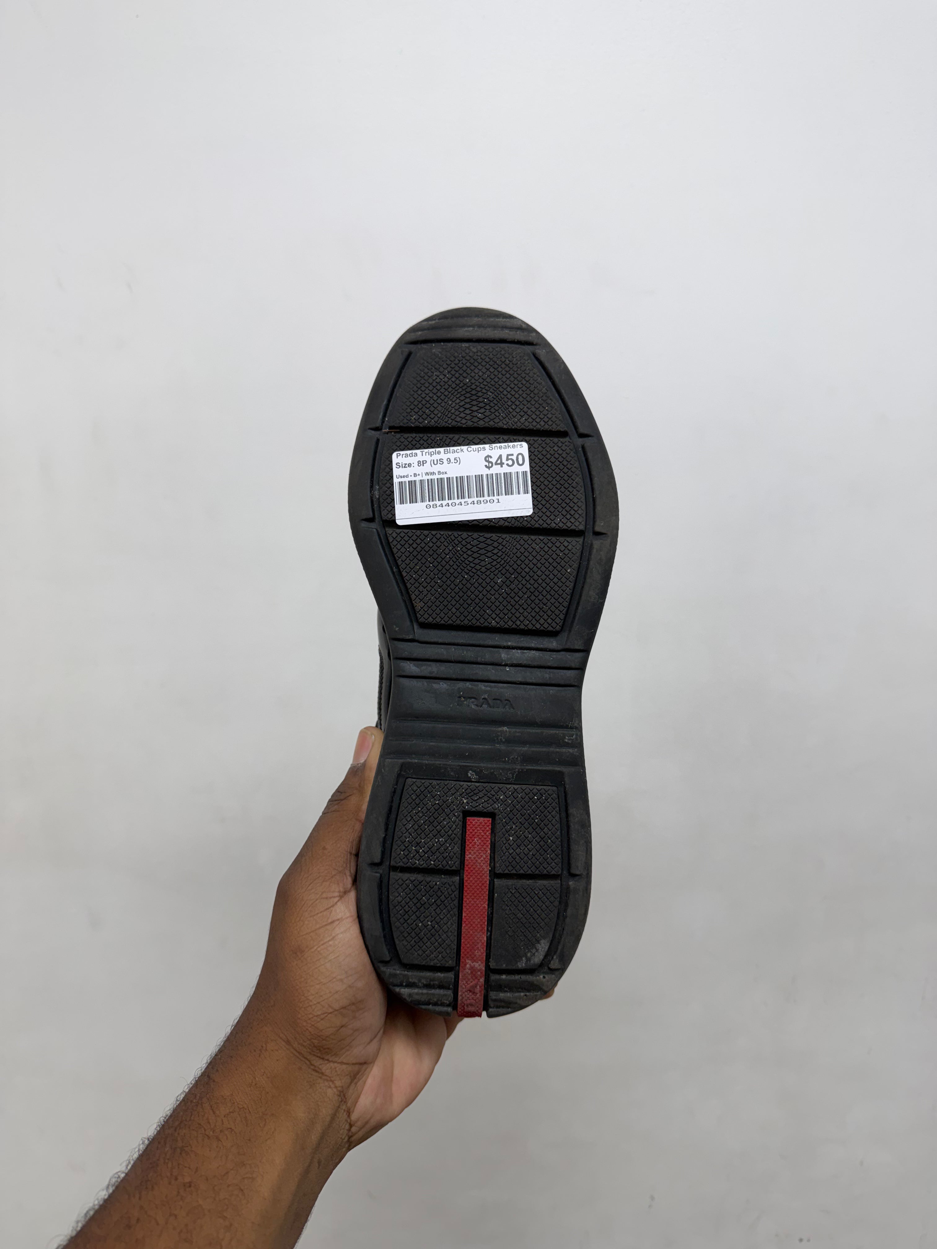 Prada Triple Black Cups Sneakers
