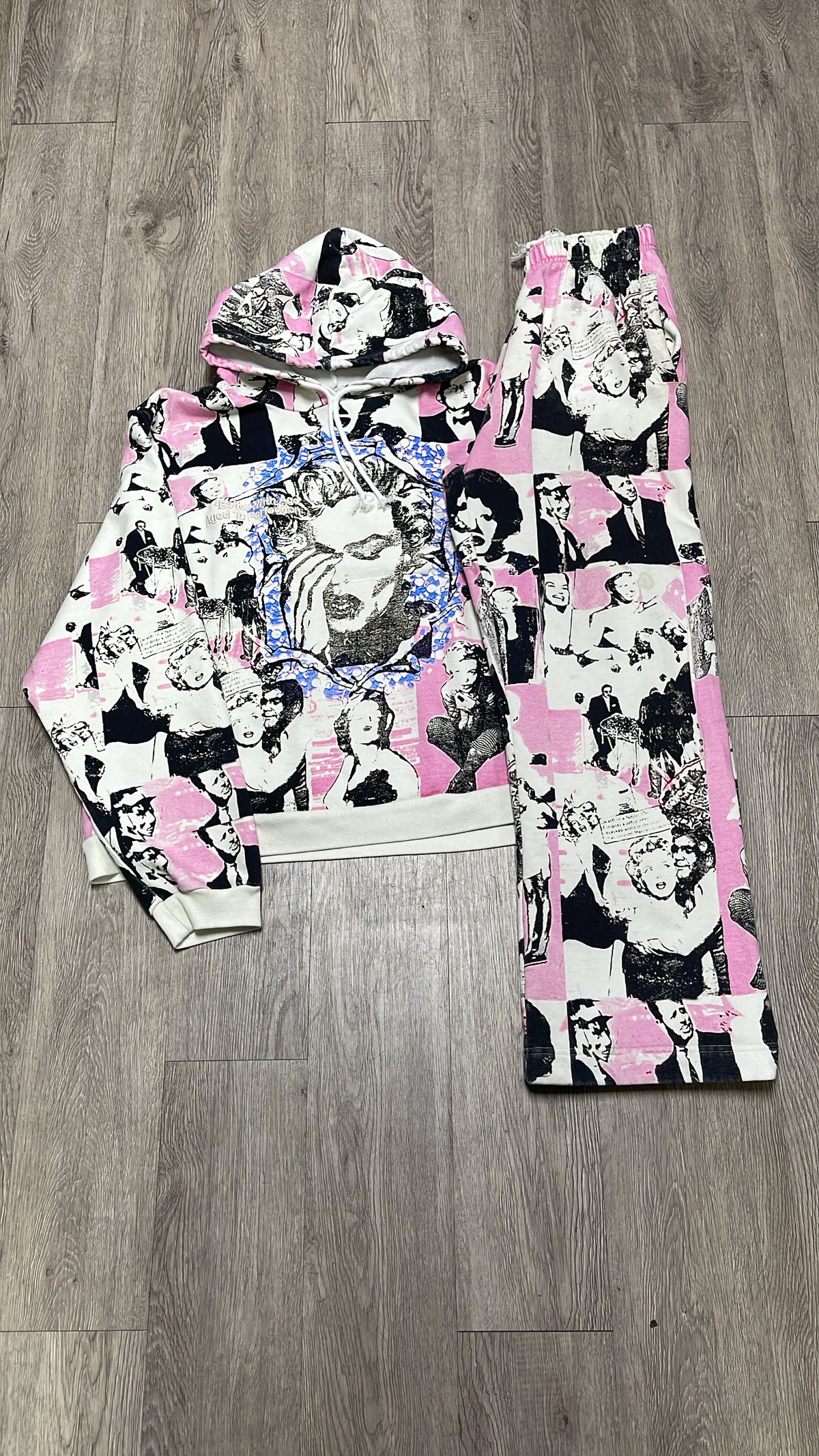 Better With Age Pink Blue Skeeter Sweatsuit