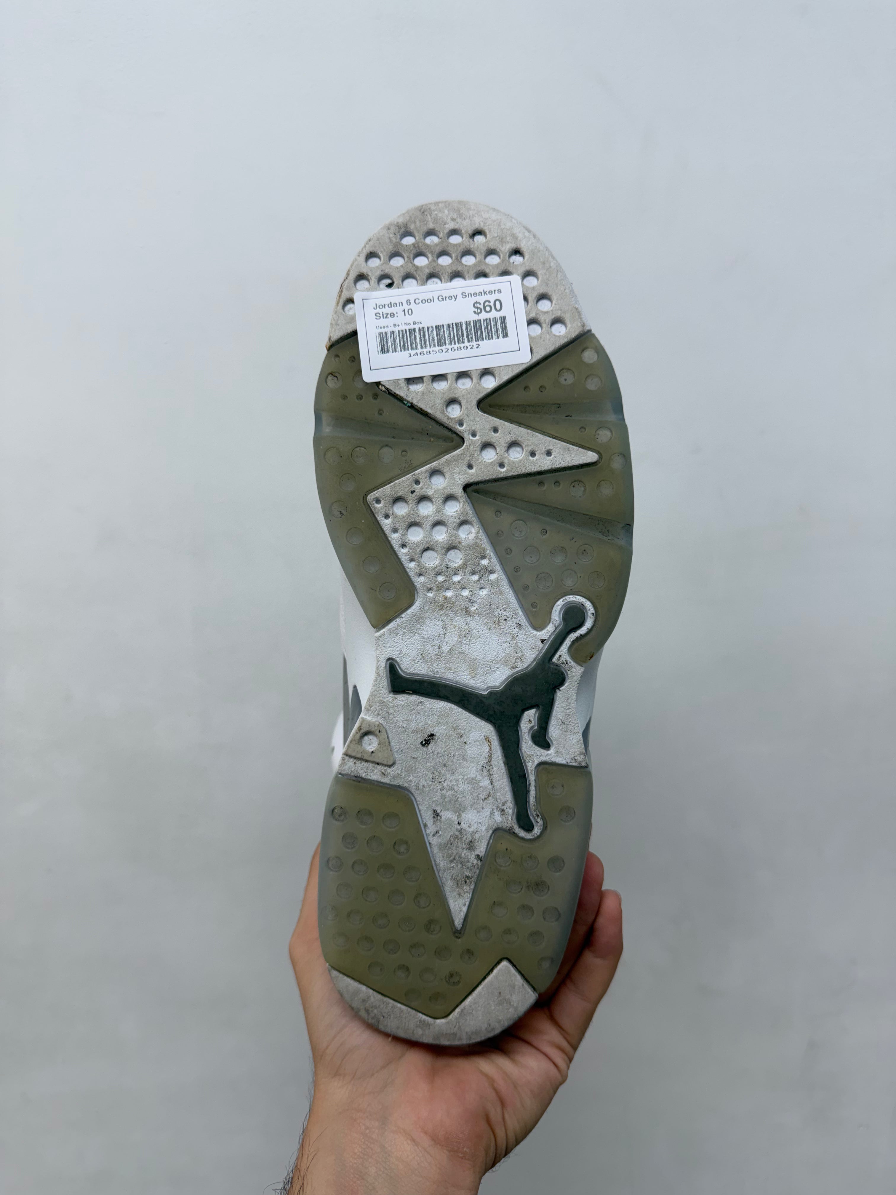 Jordan 6 Cool Grey Sneakers