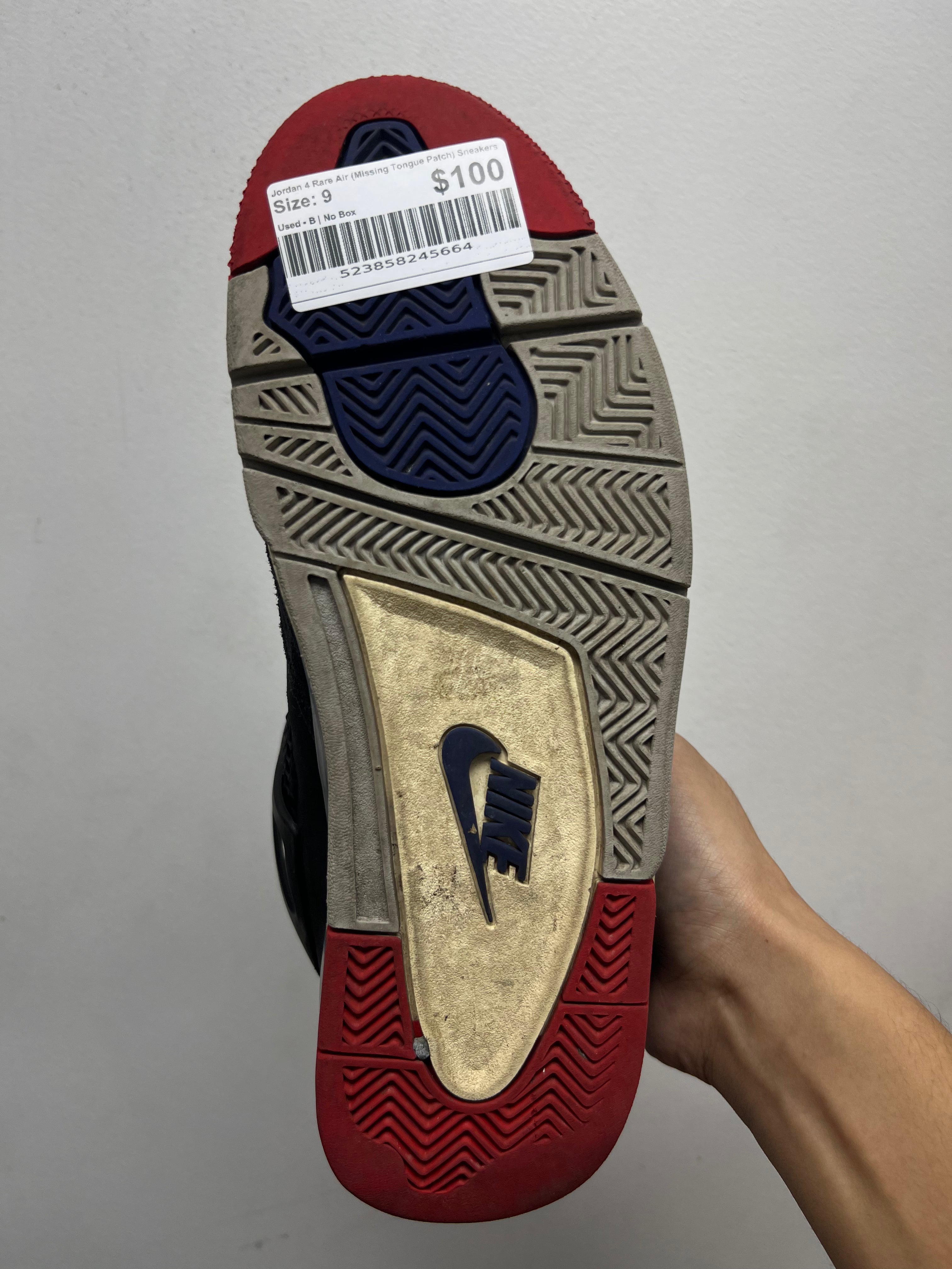 Jordan 4 Rare Air (Missing Tongue Patch) Sneakers
