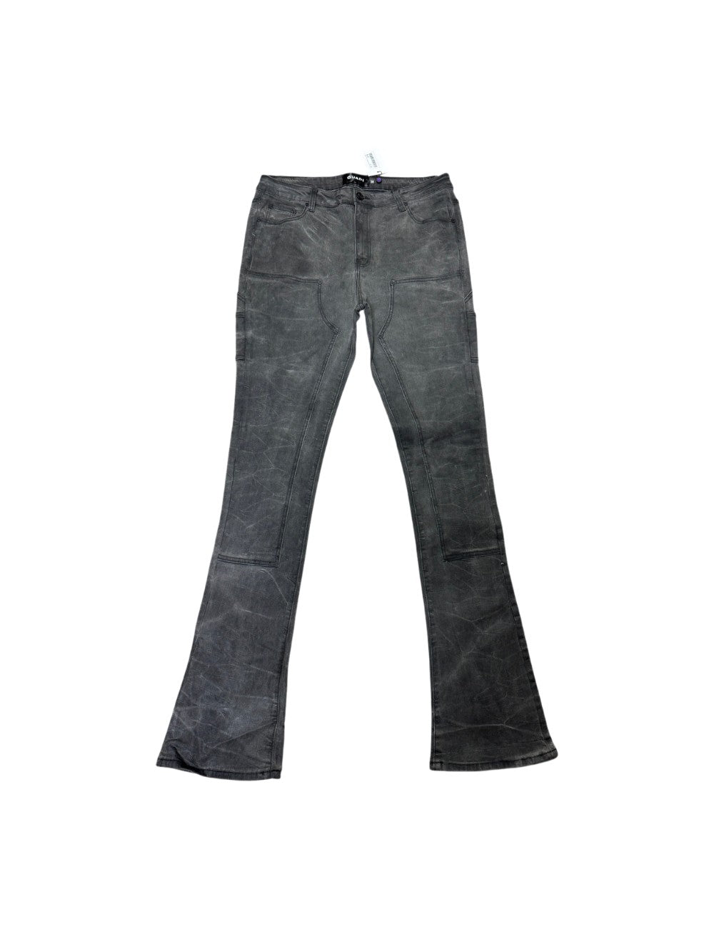 Guapi Wax Double Knee Grey Jeans