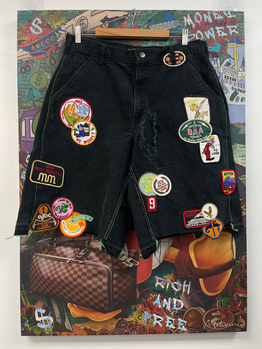 Better With Age Gentlemens Single Knee Shorts