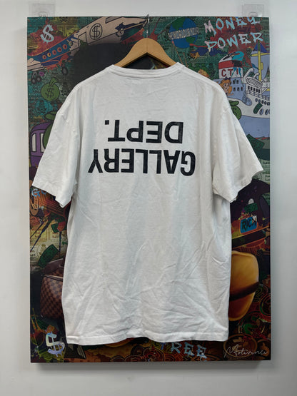 Gallery Dept White Black Souvenir Tee
