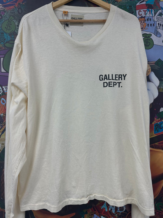 Gallery Dept Cream LS Tee XXL Used