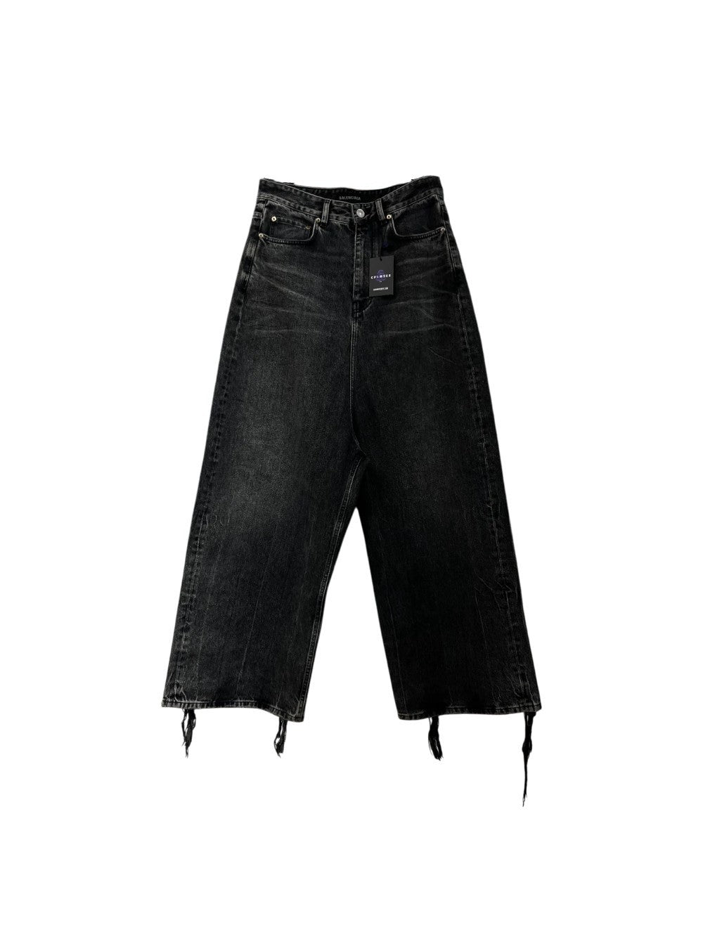 Balenciaga Baggy Black Wash Jeans