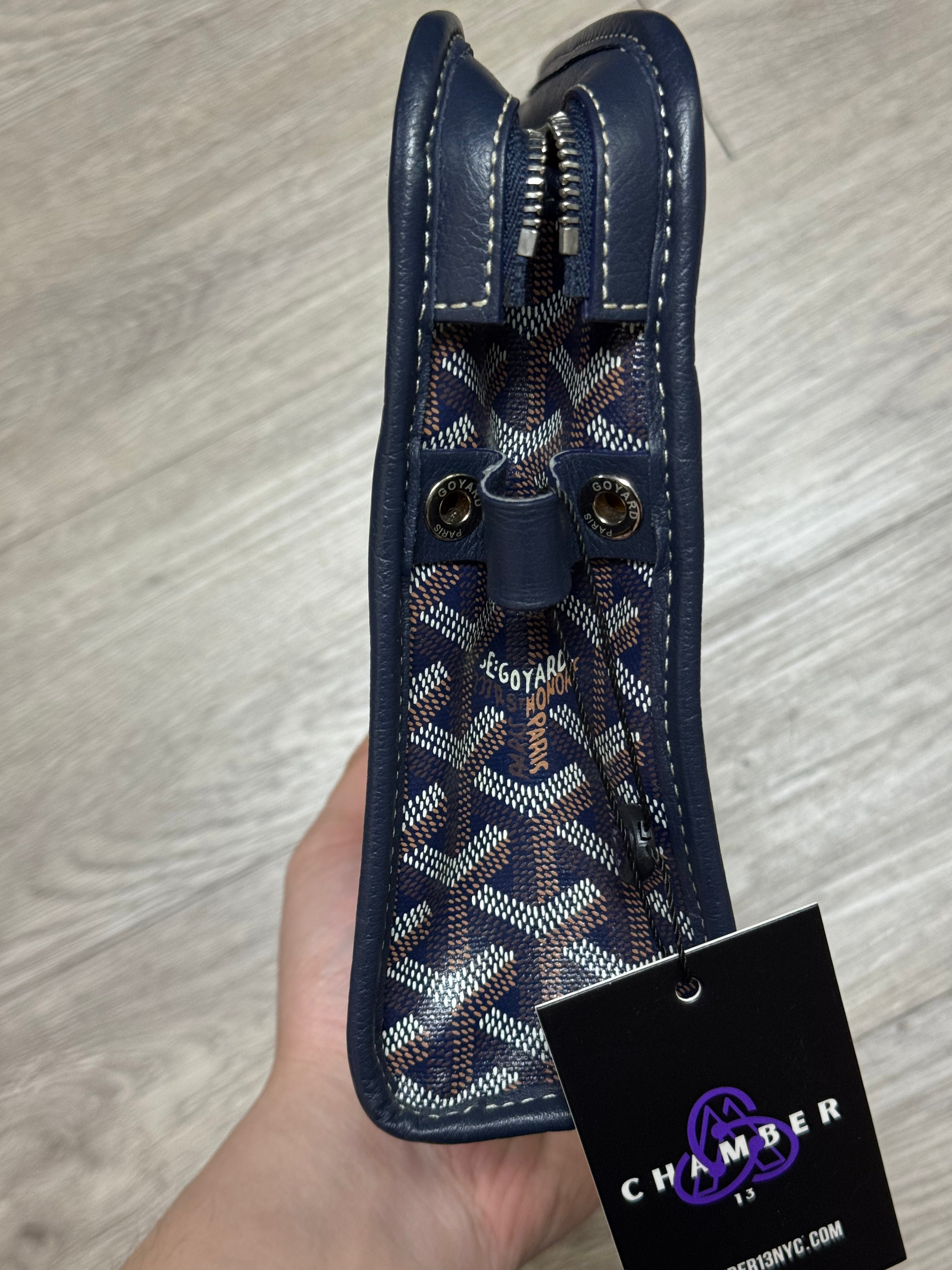 Goyard Navy Jouvence Bag