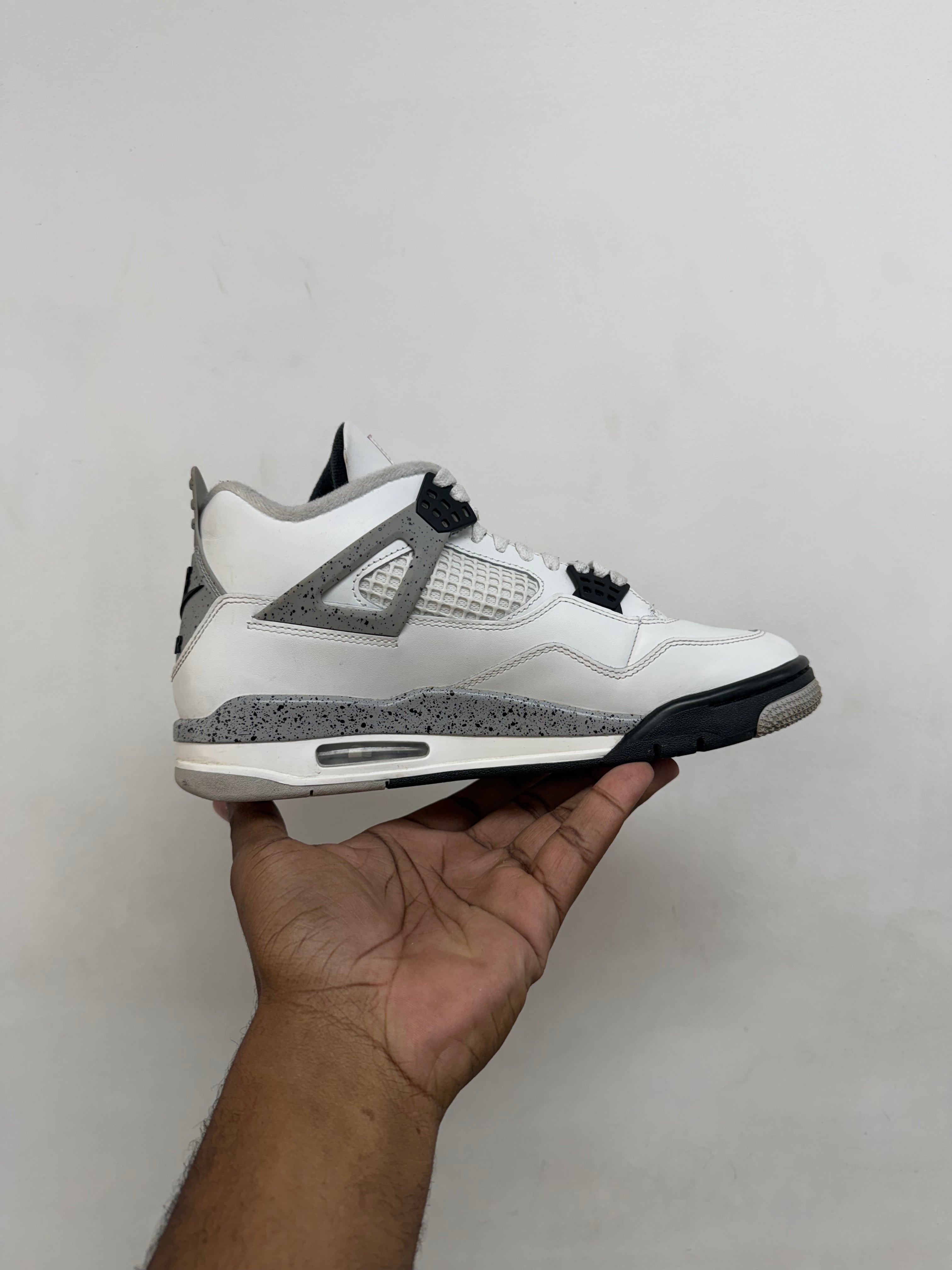 Jordan 4 White Cement Sneakers