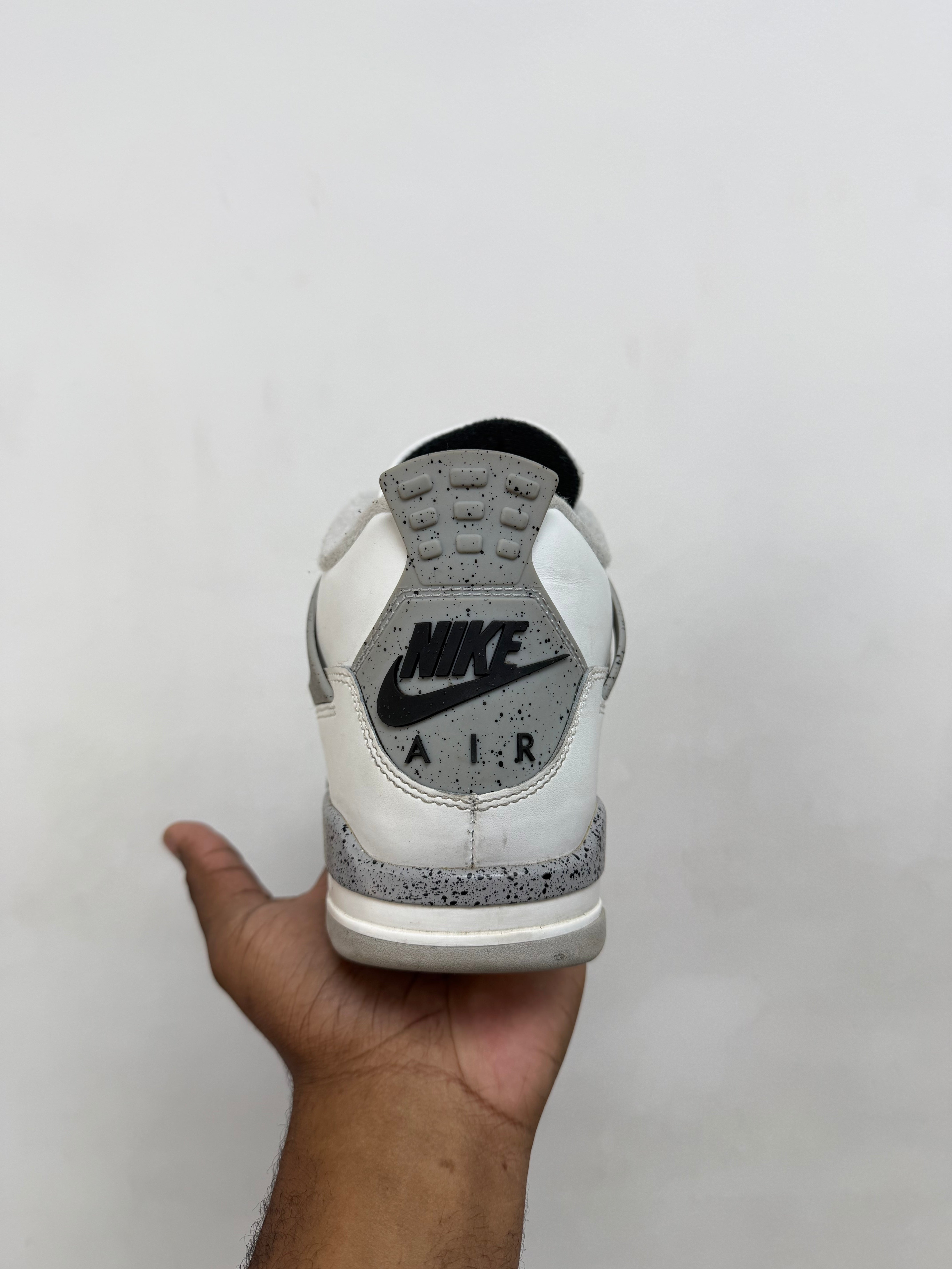 Jordan 4 White Cement Sneakers