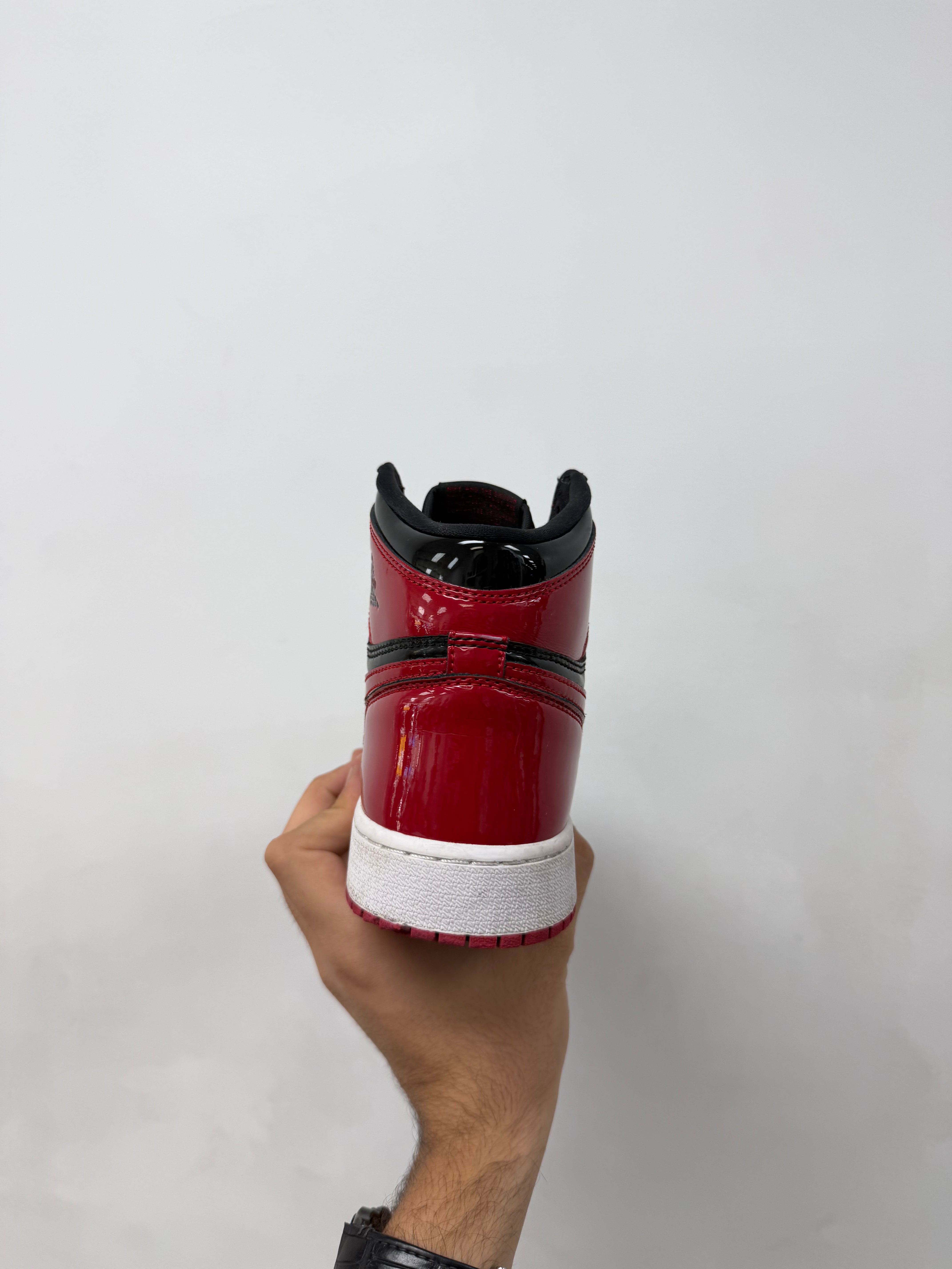 Jordan 1 Patent Bred Sneakers
