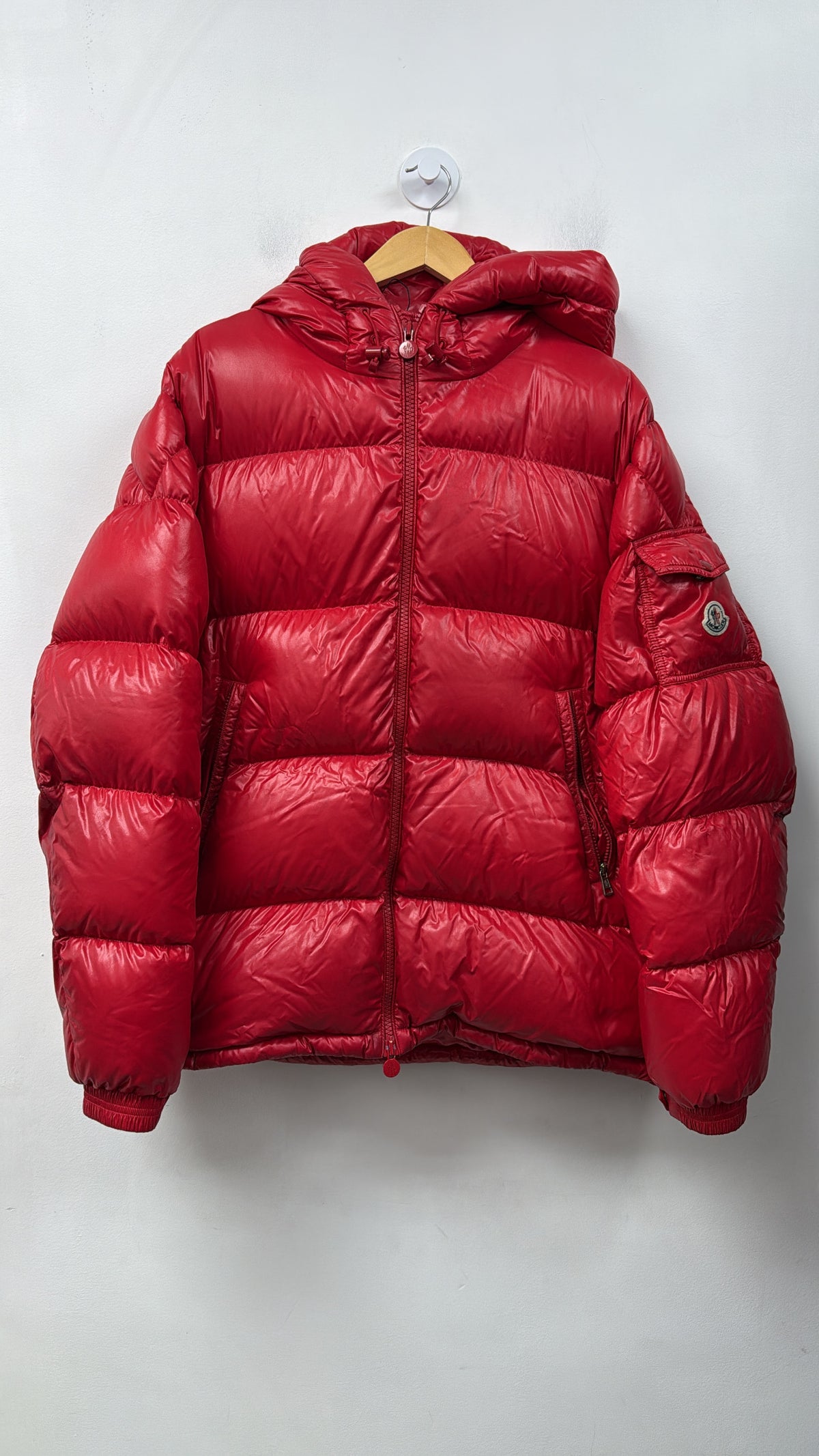 Moncler Red Ecrins Jacket