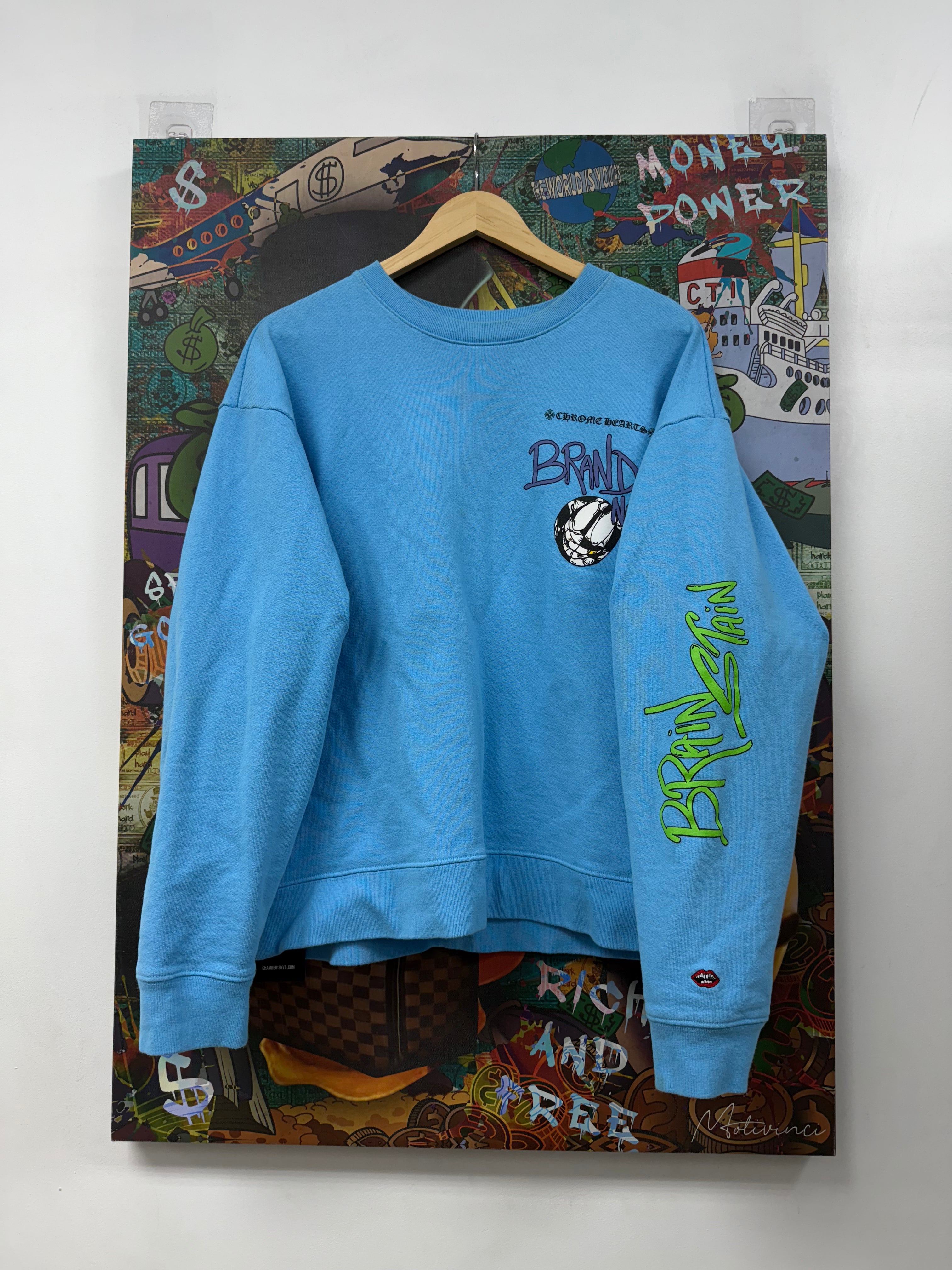 Chrome Hearts Matty Boy Brain New Crewneck
