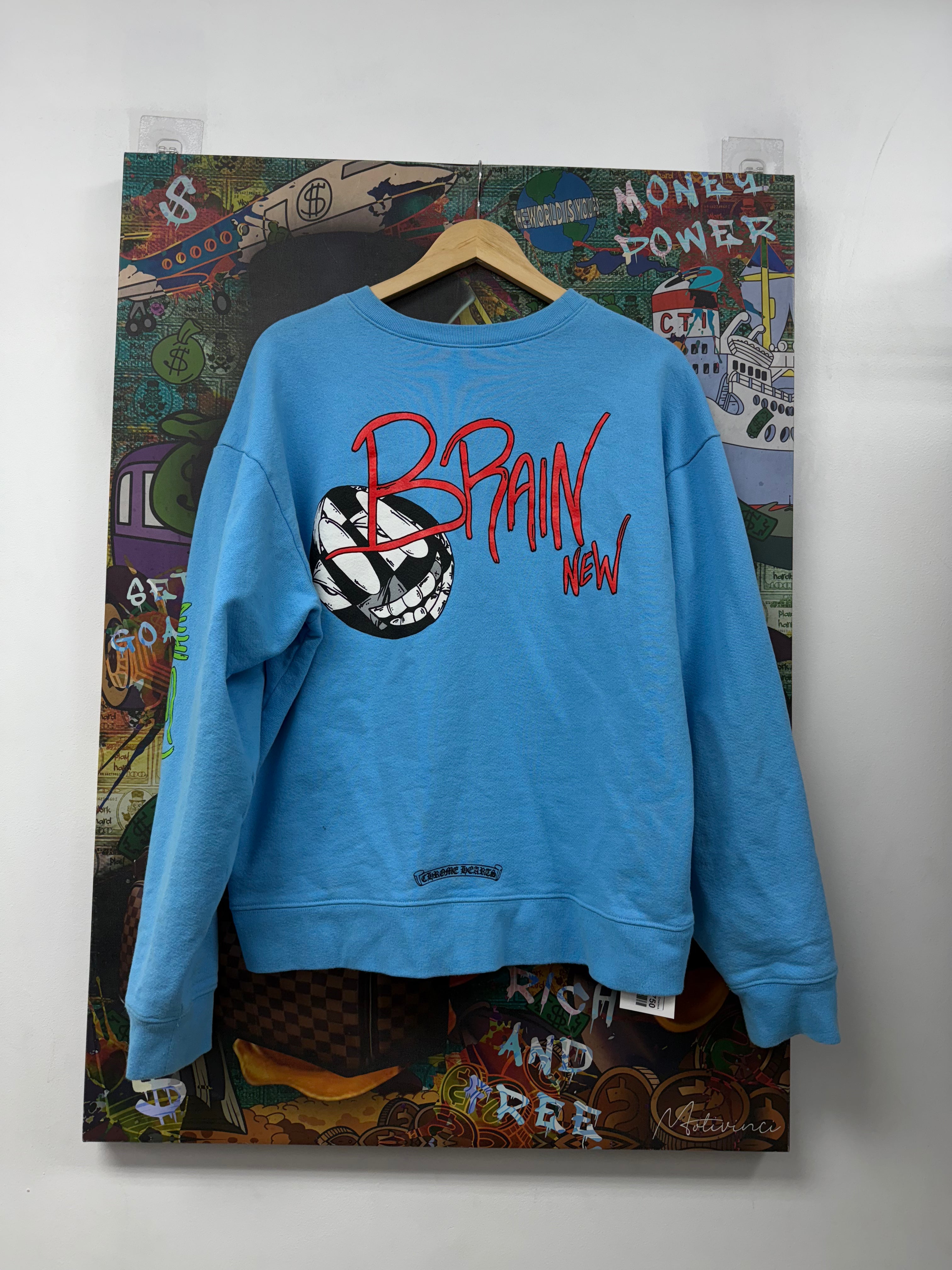 Chrome Hearts Matty Boy Brain New Crewneck