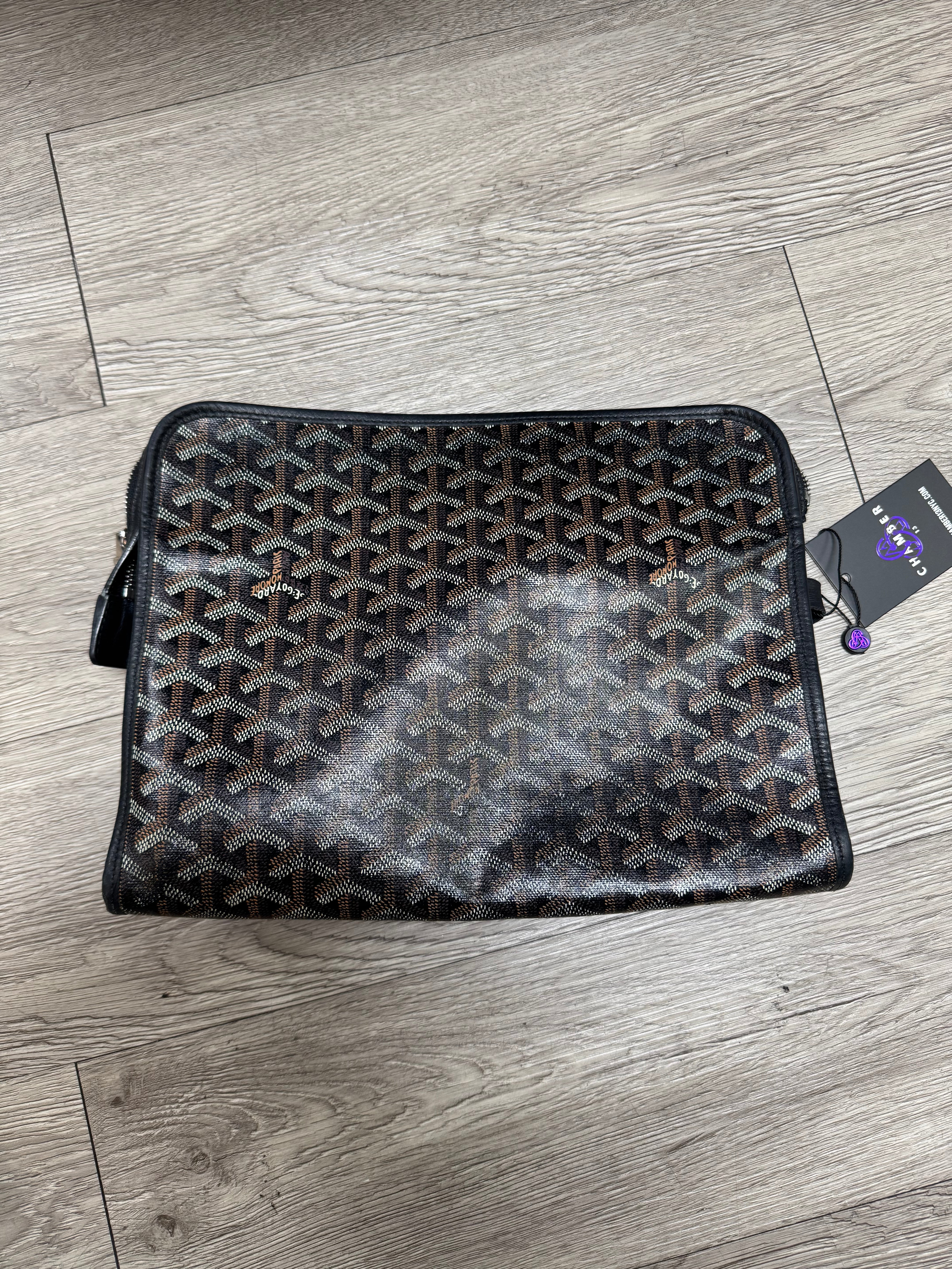 Goyard Black Jouvence Bag