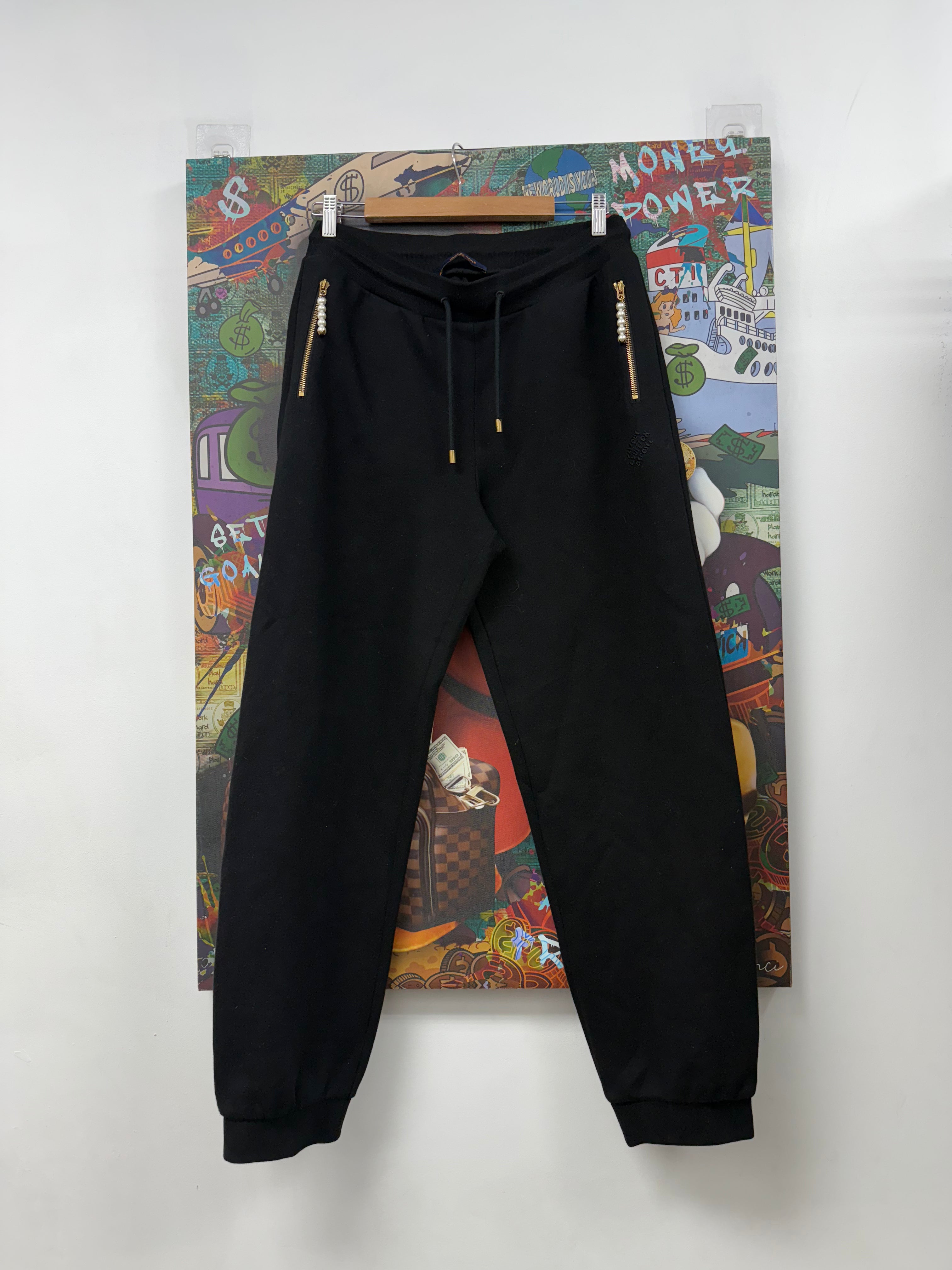 Louis Vuitton Black Marque Pearl Sweats