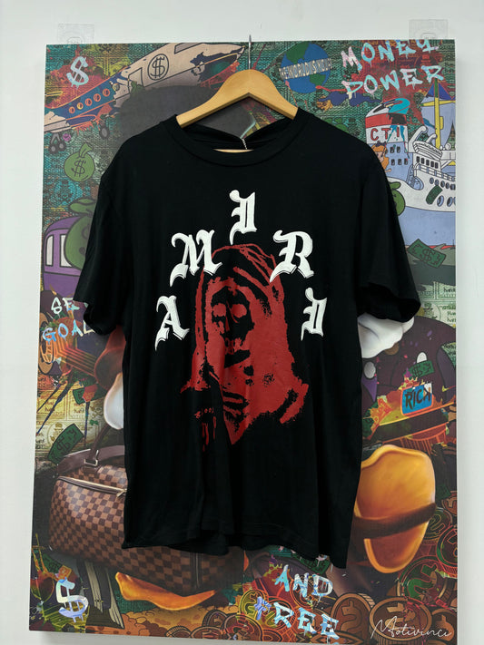 Amiri Wes Lang Tee Black Red Used Medium