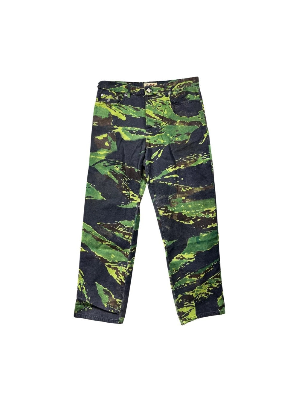 Stussy Camo Green Jeans