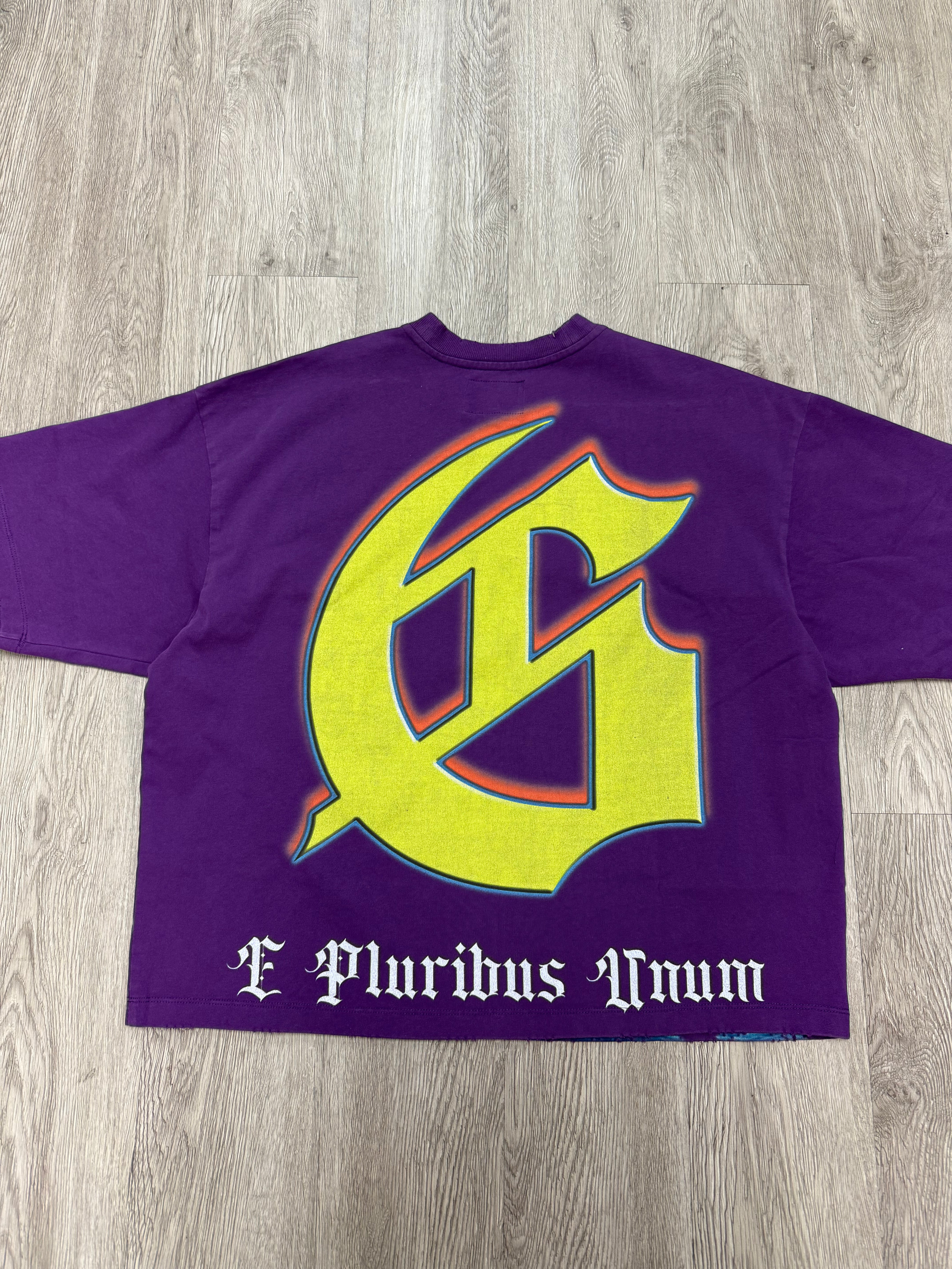 Godspeed Wave Runner Purple Wash Tee