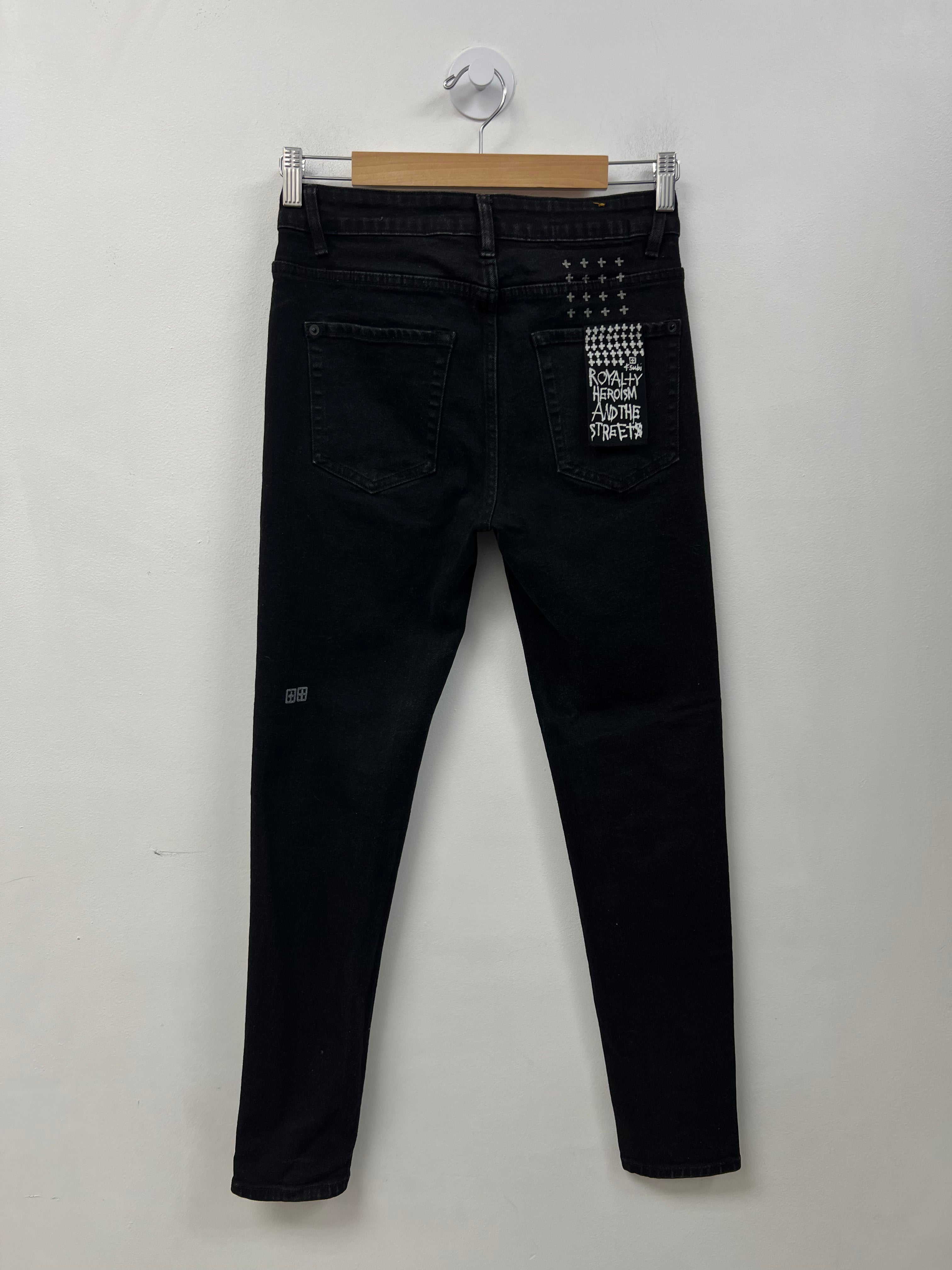 Ksubi Black Wash Plain Jeans