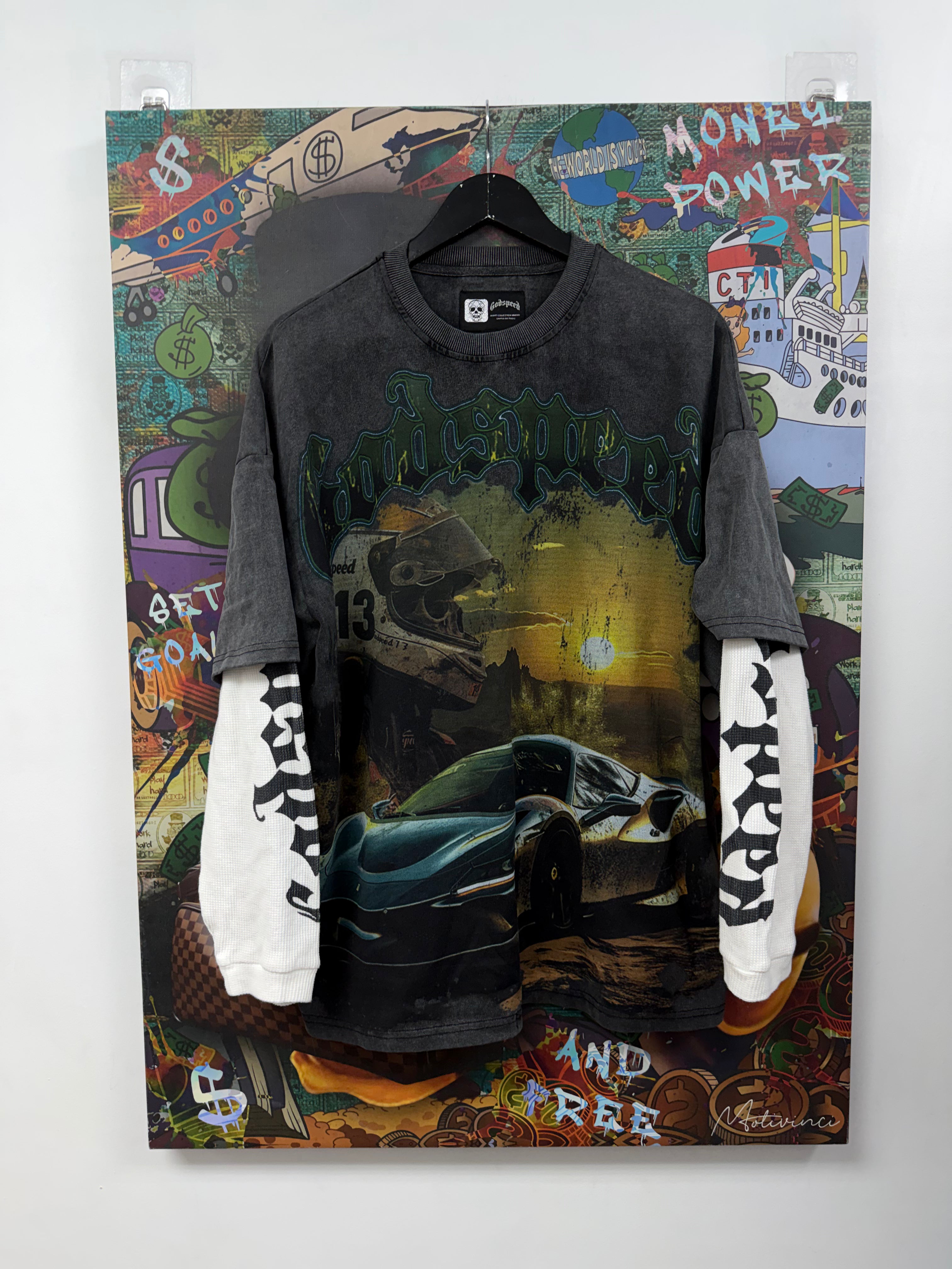 Godspeed Grey Wash Sunset Dritt Thermal
