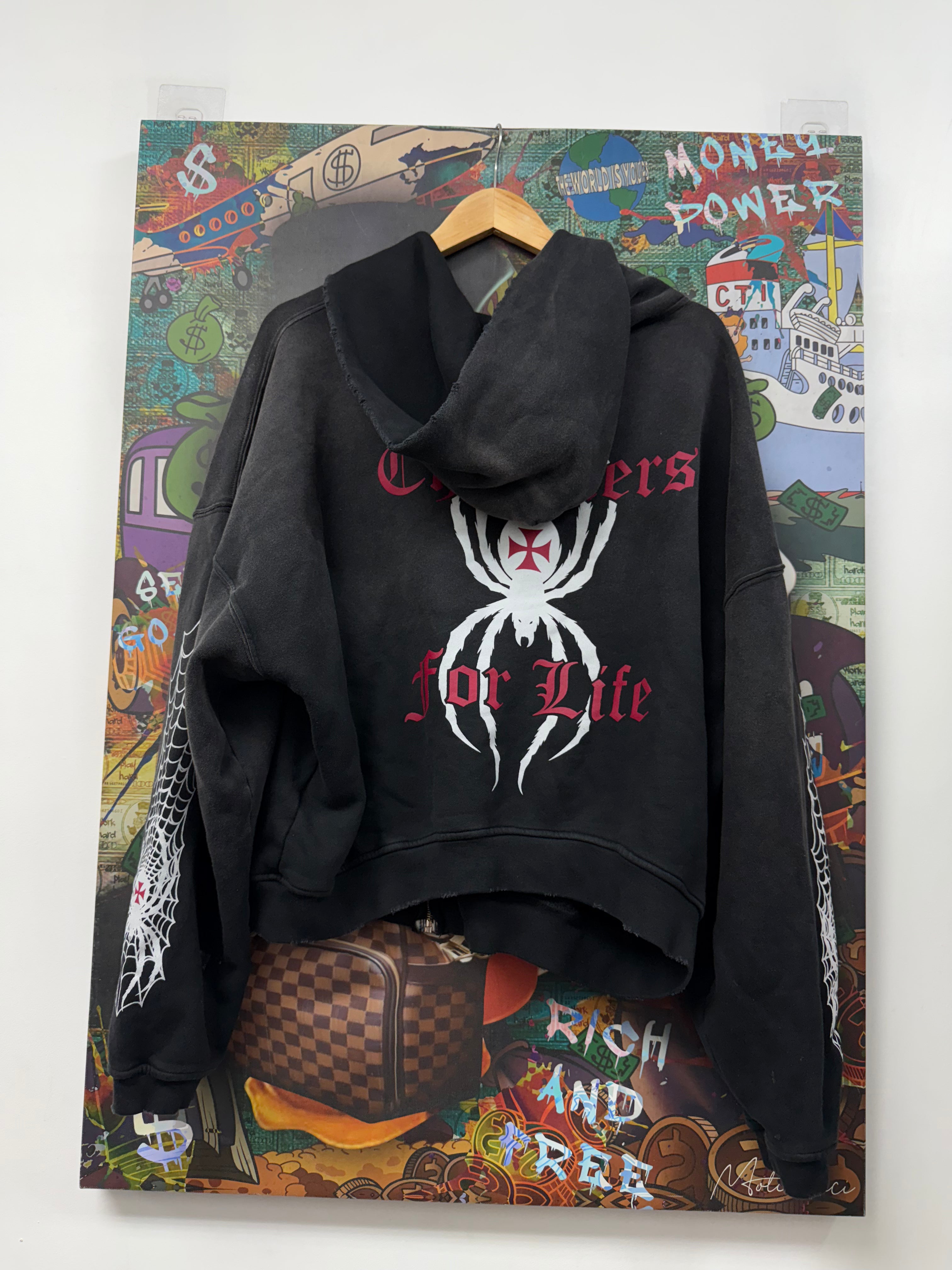 HMDD Black Widow Zip Up