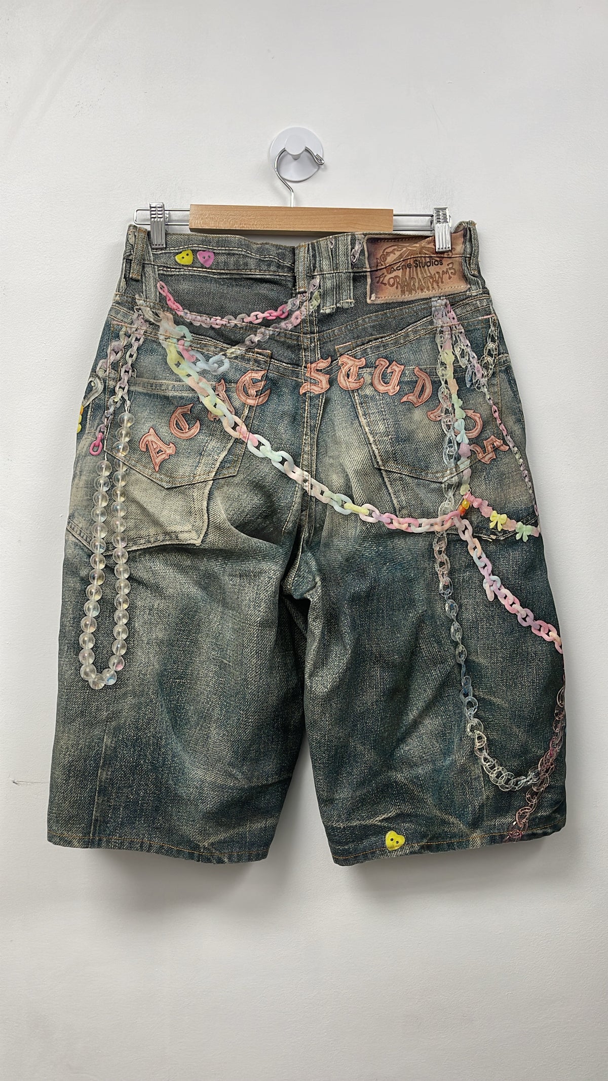Acne Studios Light Wash Pink Tromp L'oeil 1981 (48) Shorts