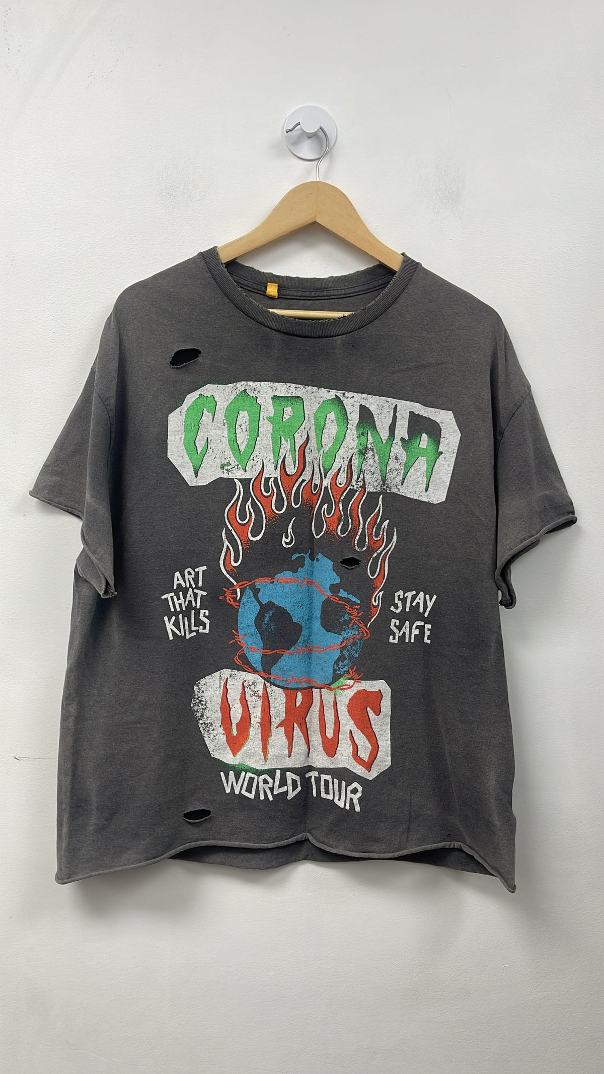 Gallery Dept Grey Corona Virus Tee