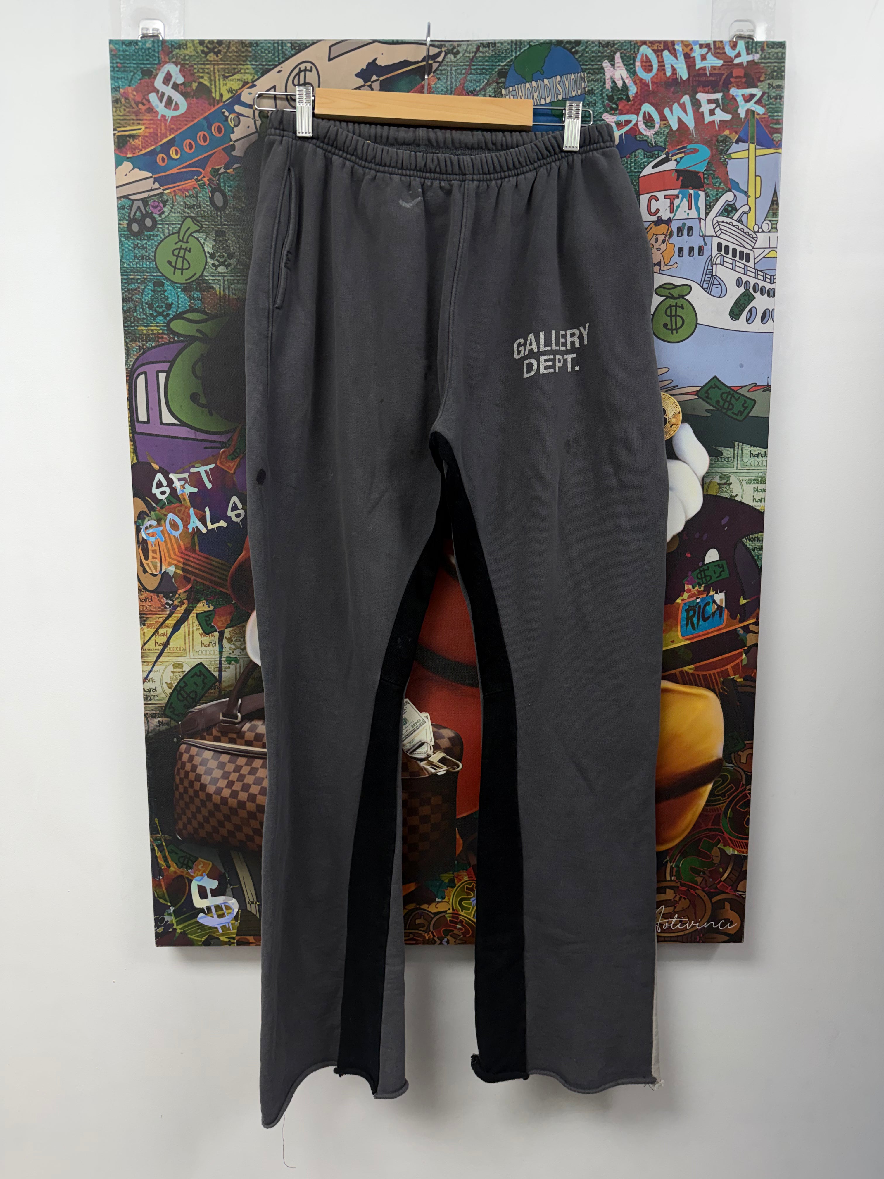 Gallery Dept Grey Flared Sweats