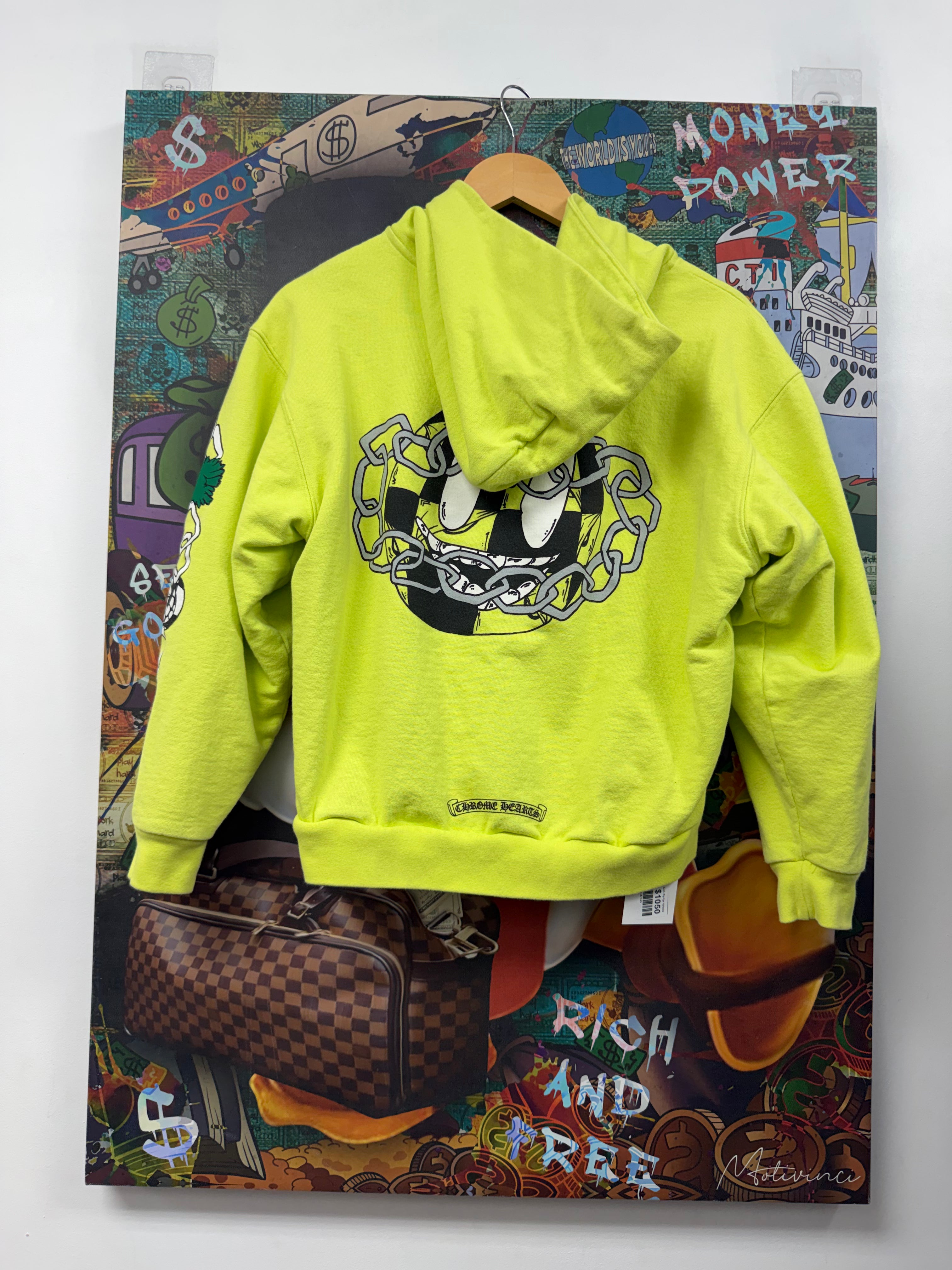 Chrome Hearts Matty Boy Link Zip Up Hoodie
