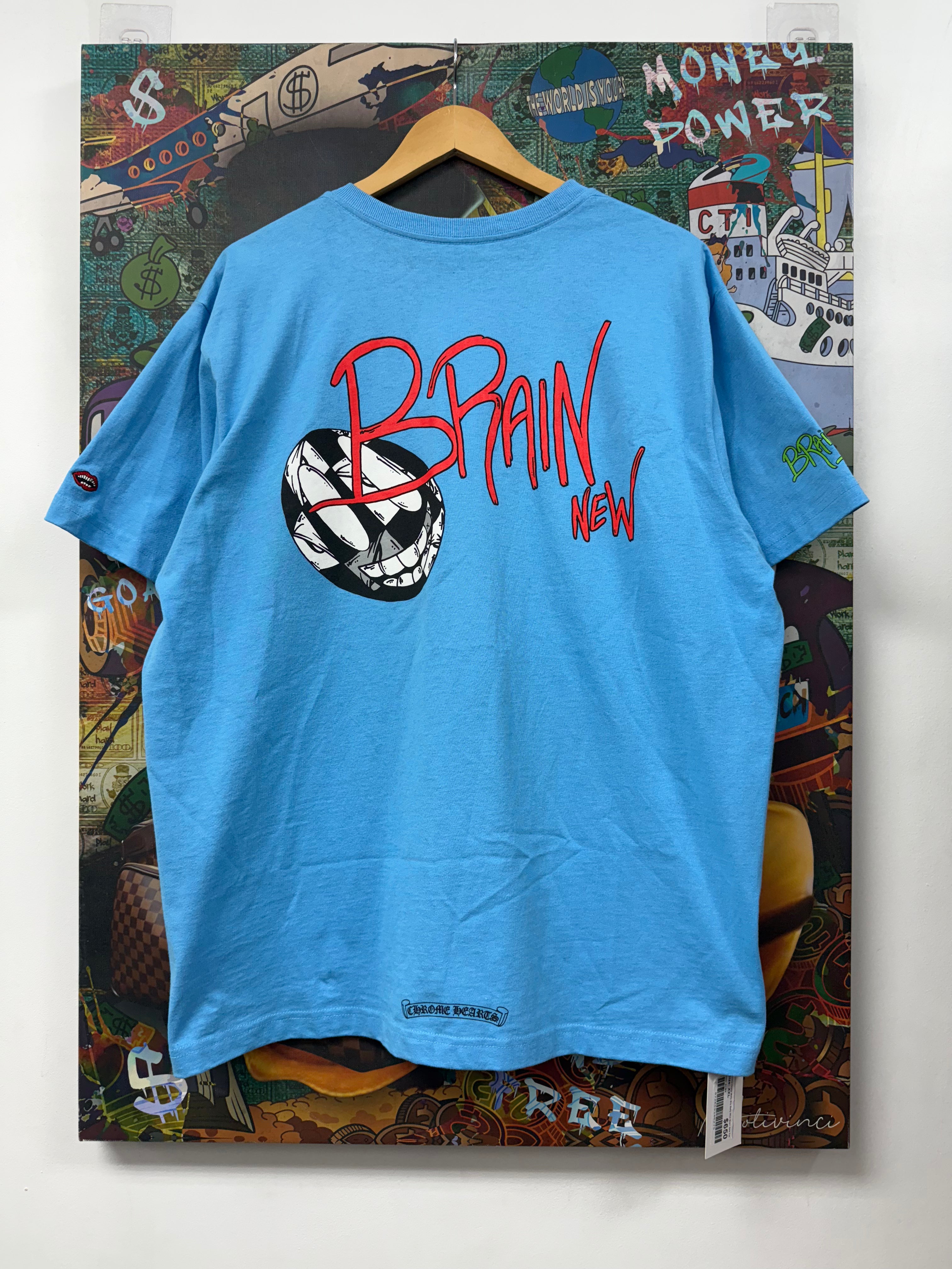 Chrome Hearts Matty Boy Baby Blue Brain New Tee