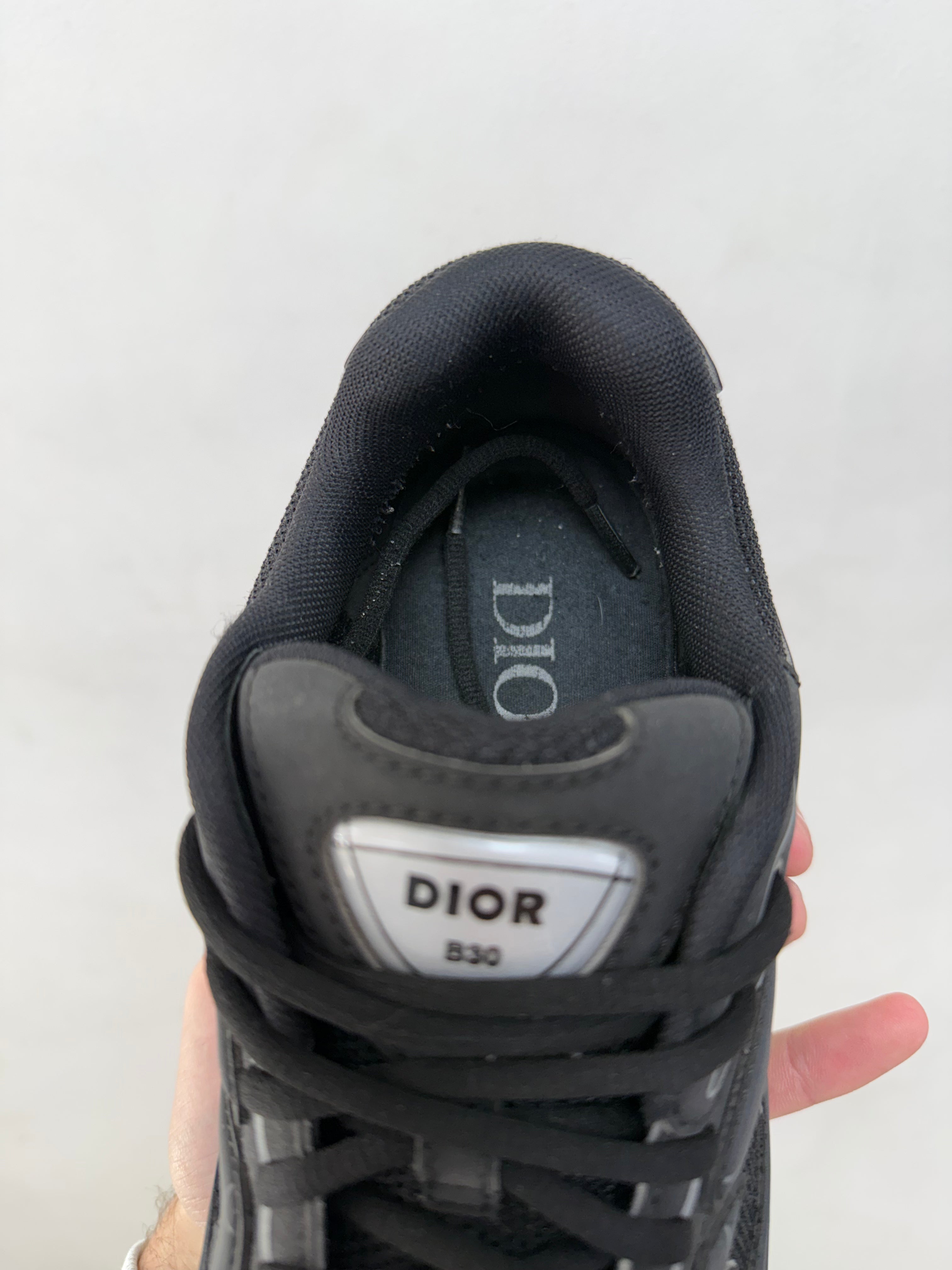 Dior Triple Black B30 (Flawed) Sneakers
