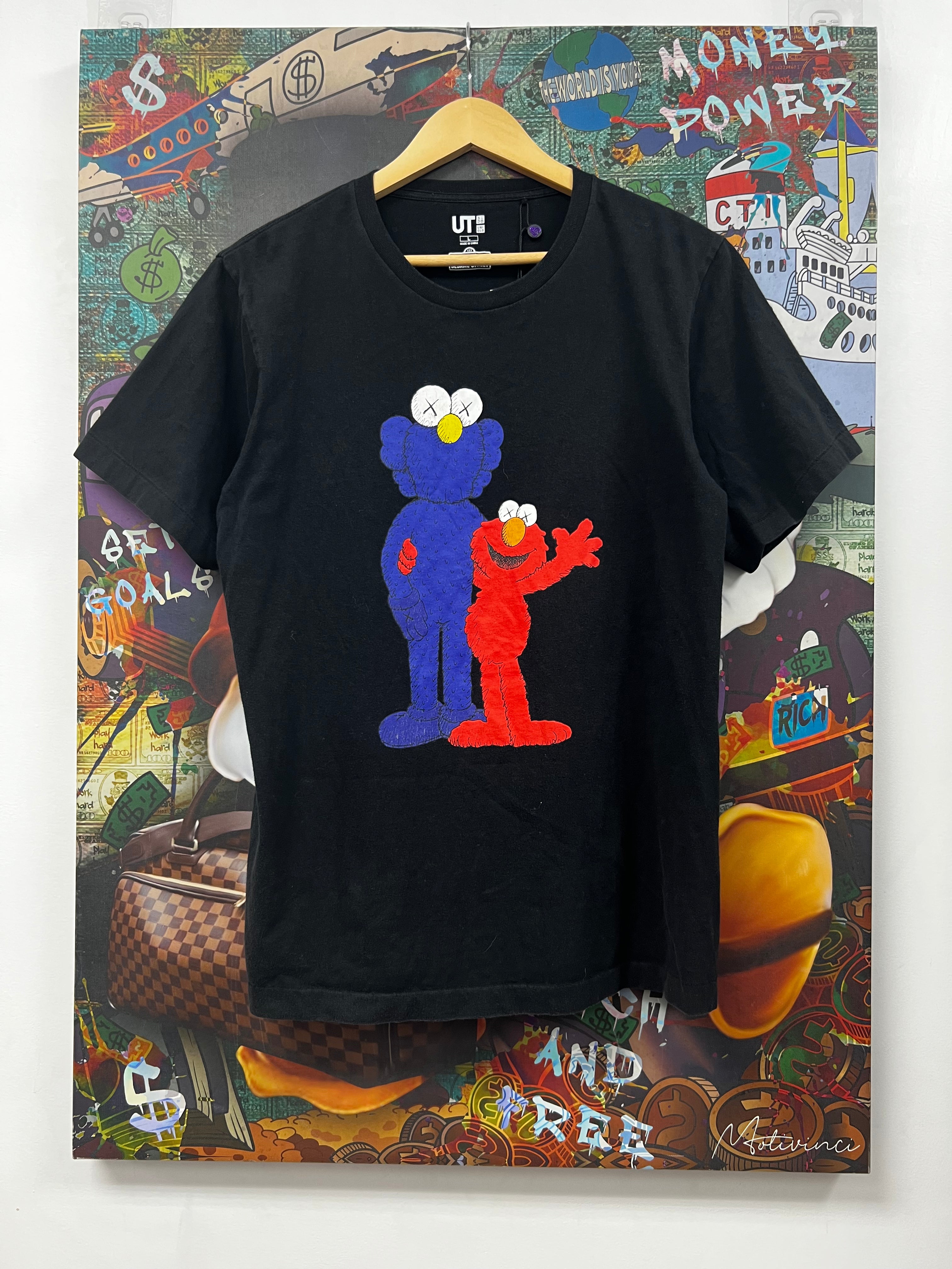 Kaws Black Tee