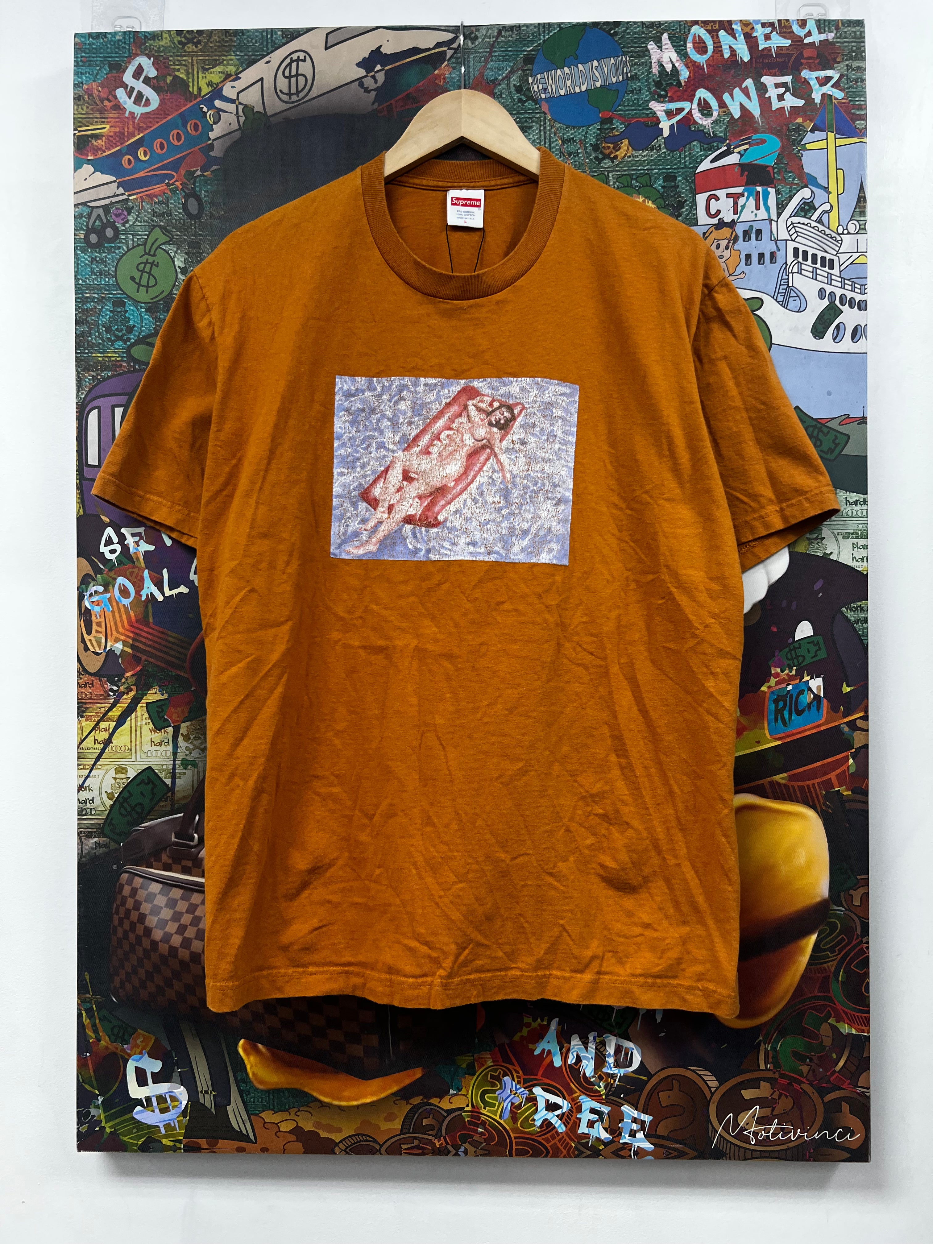 Supreme Burnt Orange Float Tee