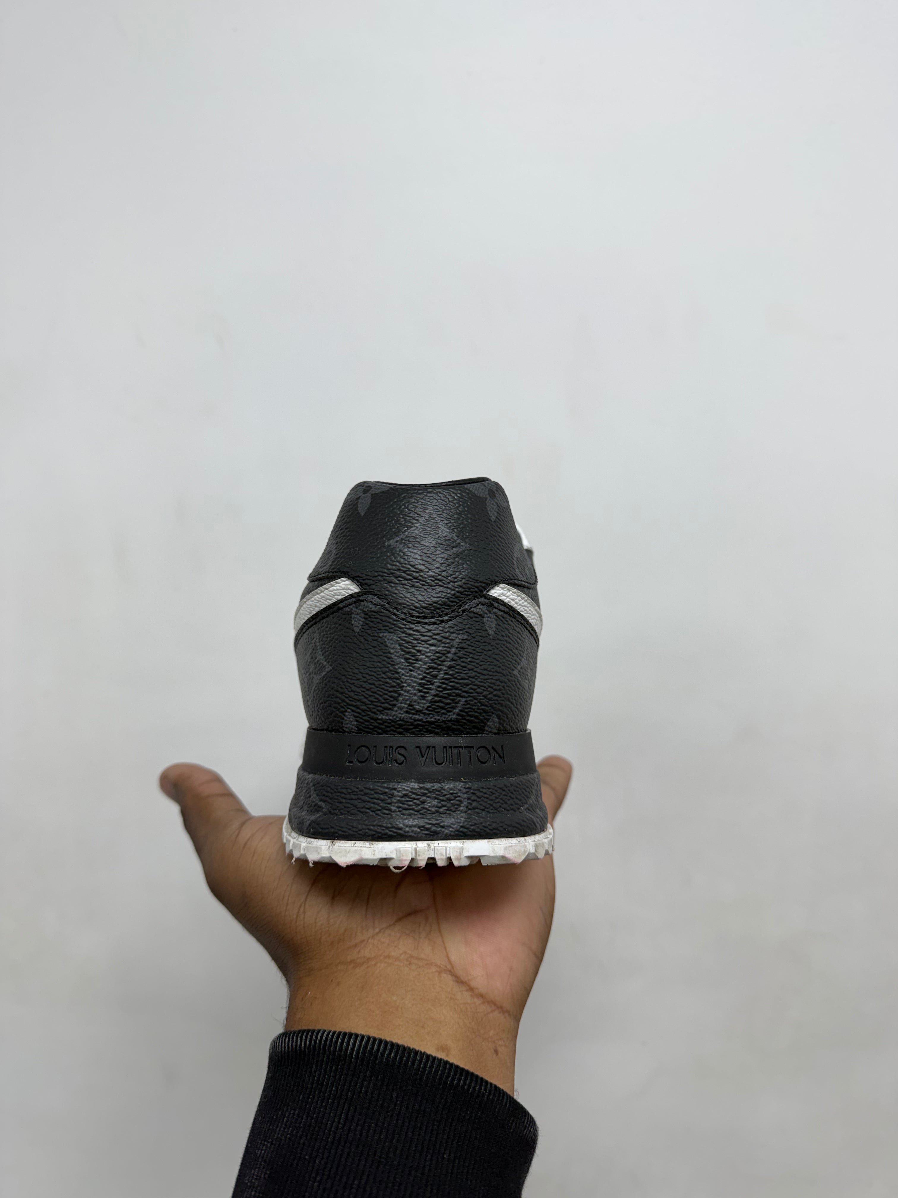 Louis Vuitton Grey White Monogram Runaway Sneakers