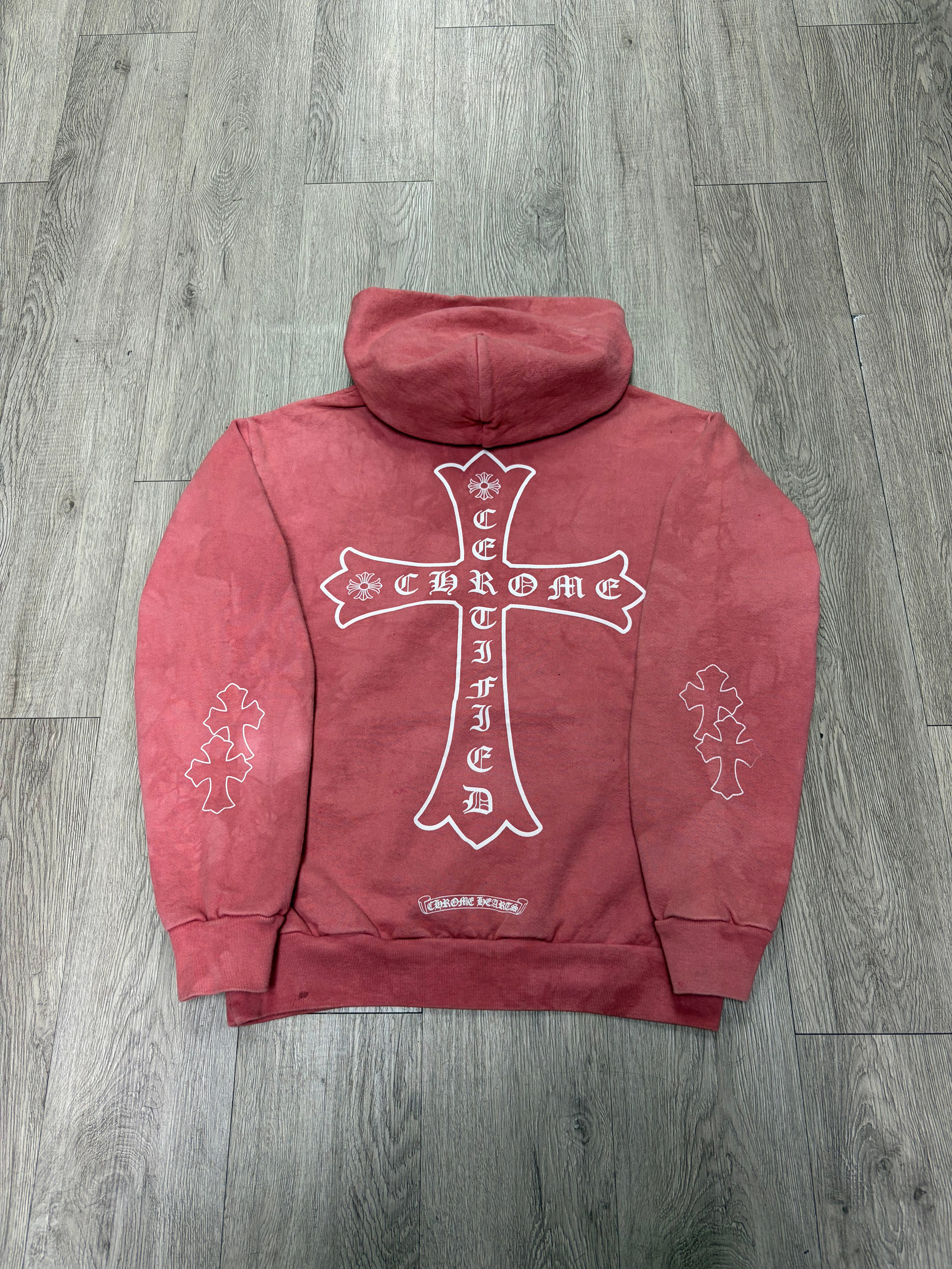 Chrome Hearts Drake CLB Red Hoodie