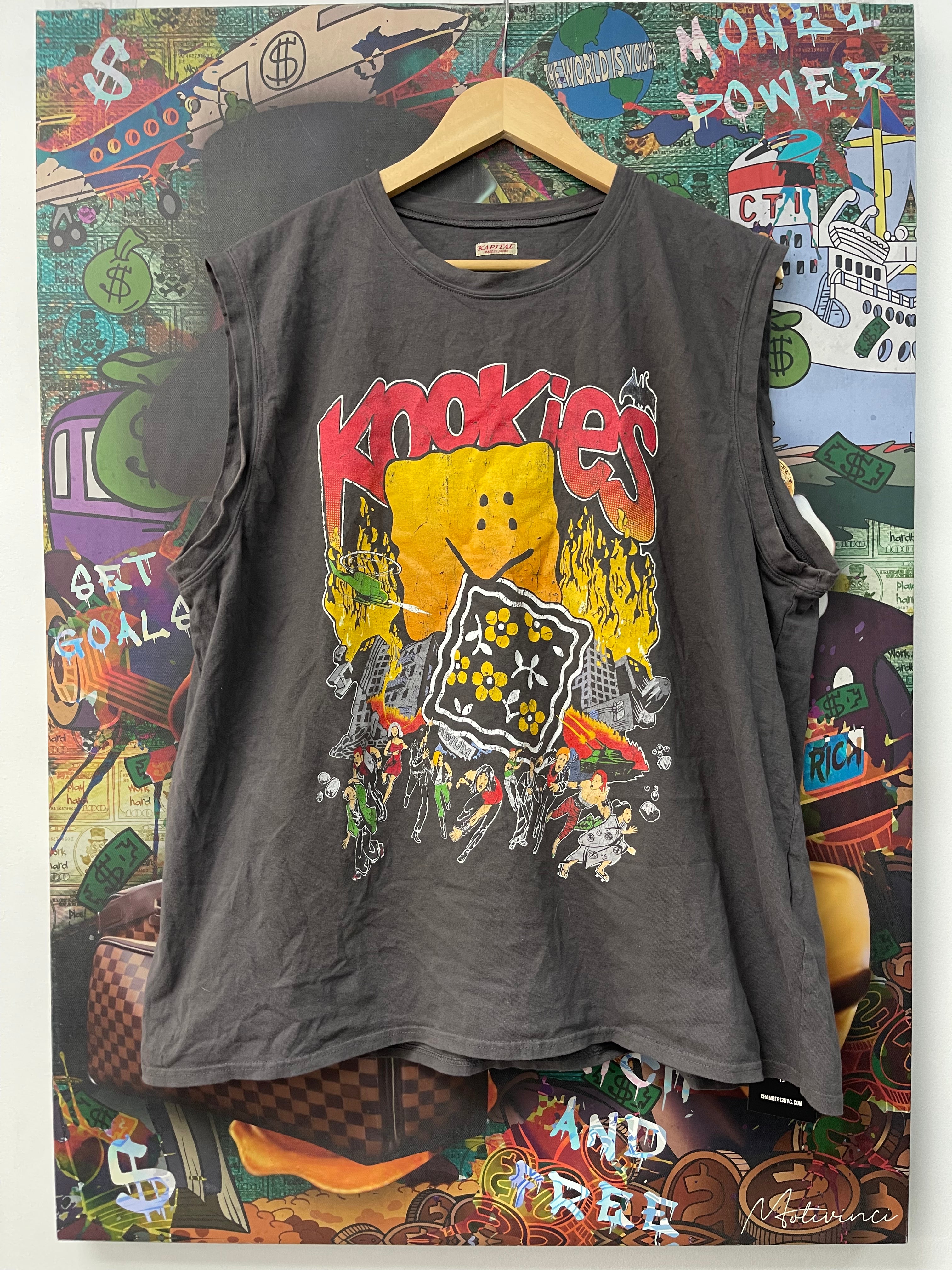 Kapital Kookies Sleeveless Tee