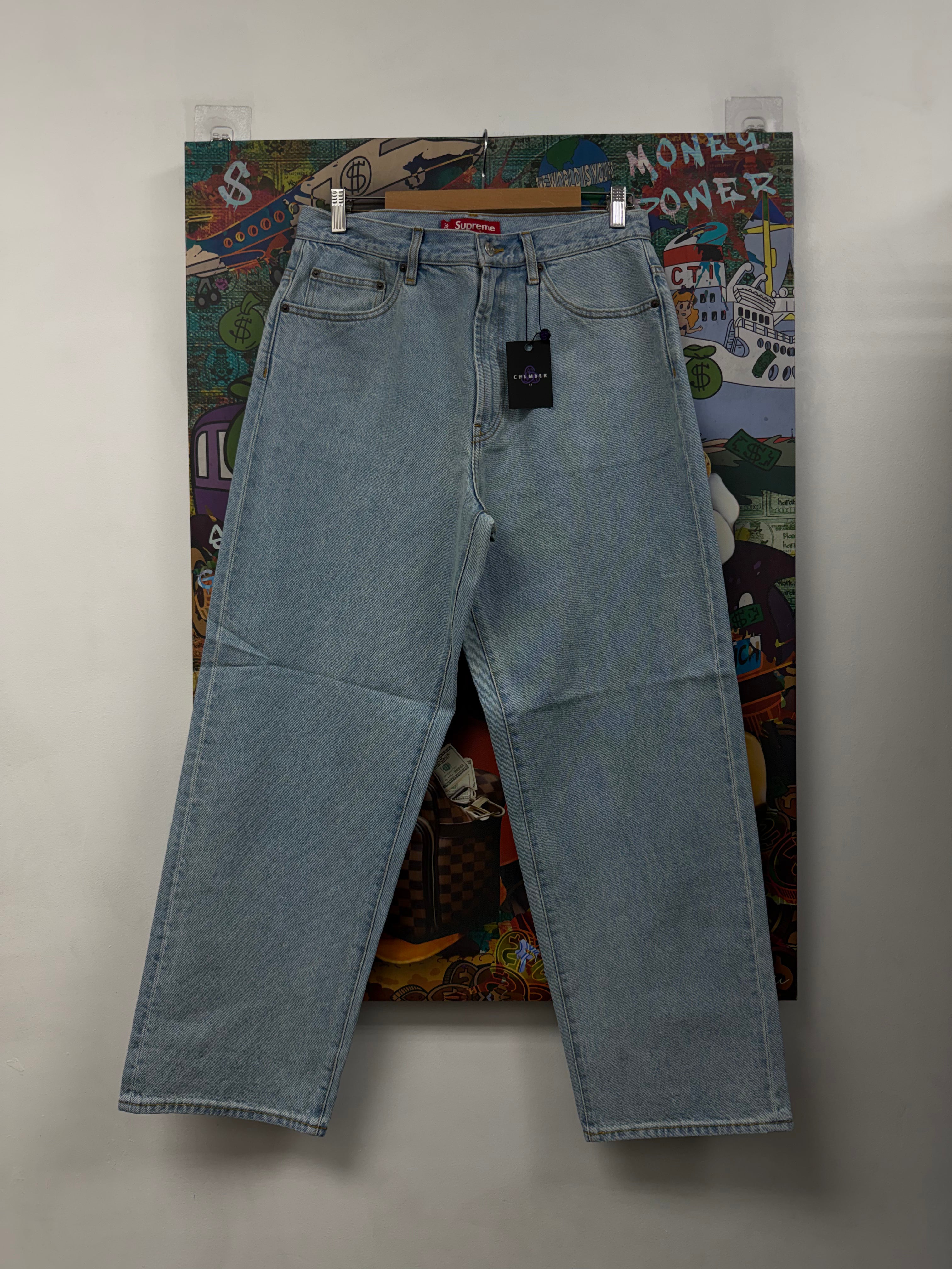 Supreme Baggy Light Indigo Jeans