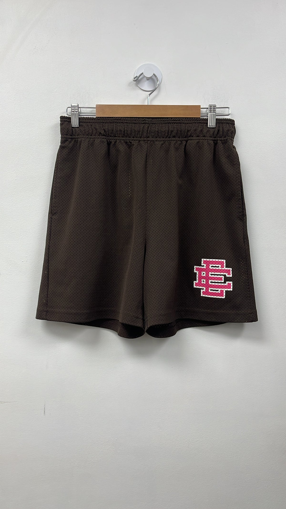 Eric Emanuel Brown Pink Shorts