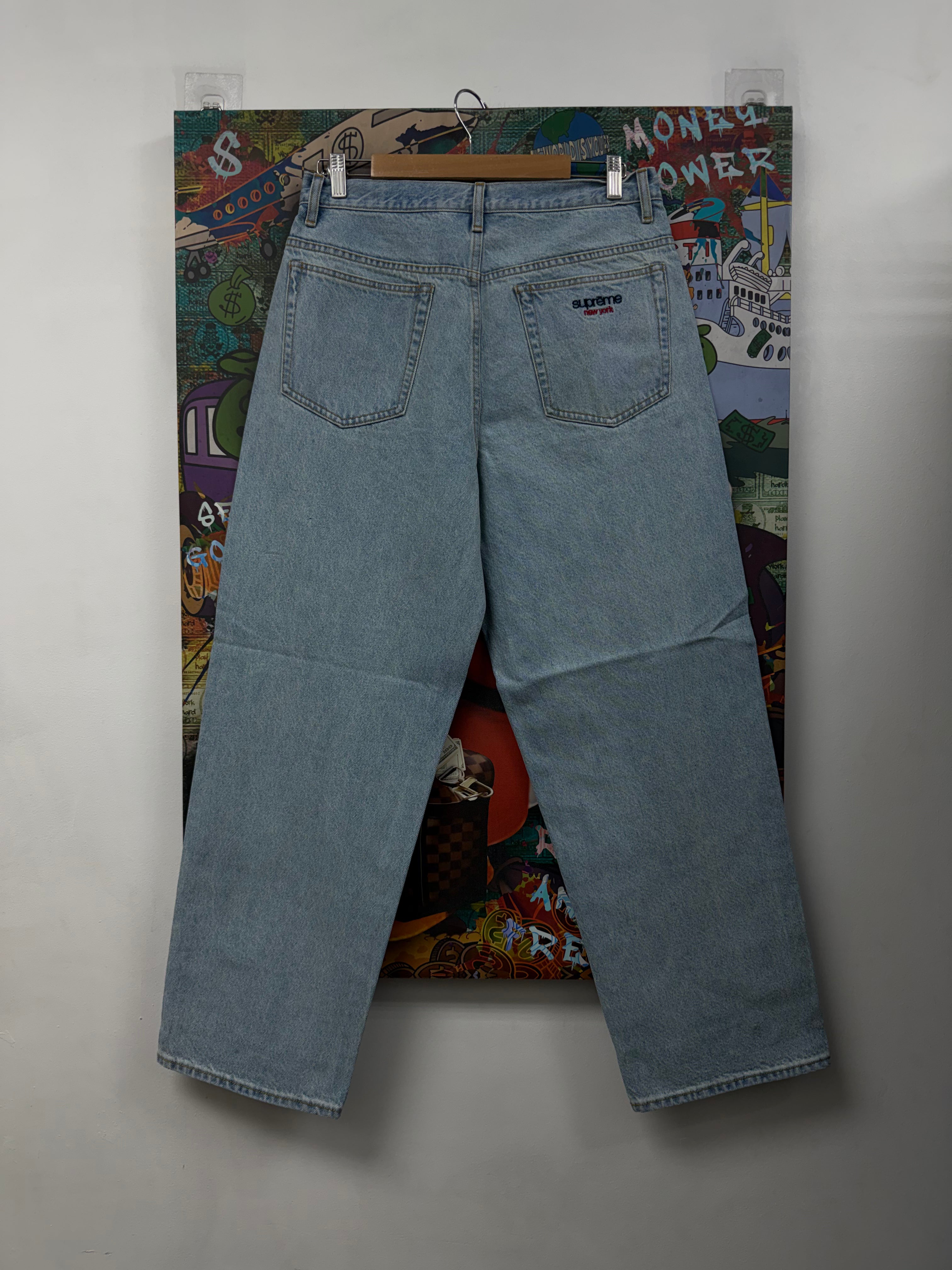 Supreme Baggy Light Indigo Jeans
