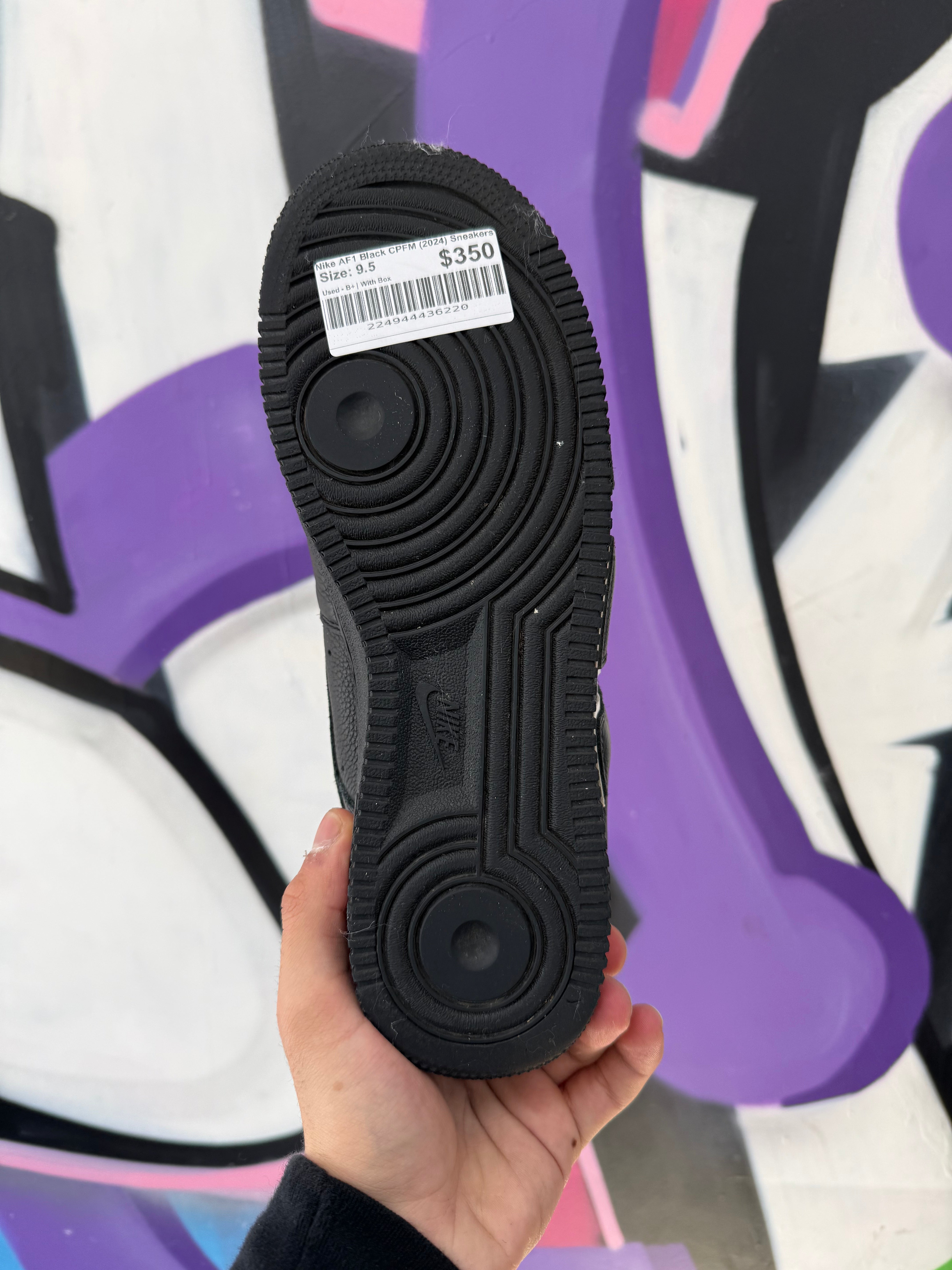 Nike AF1 Black CPFM (2024) Sneakers