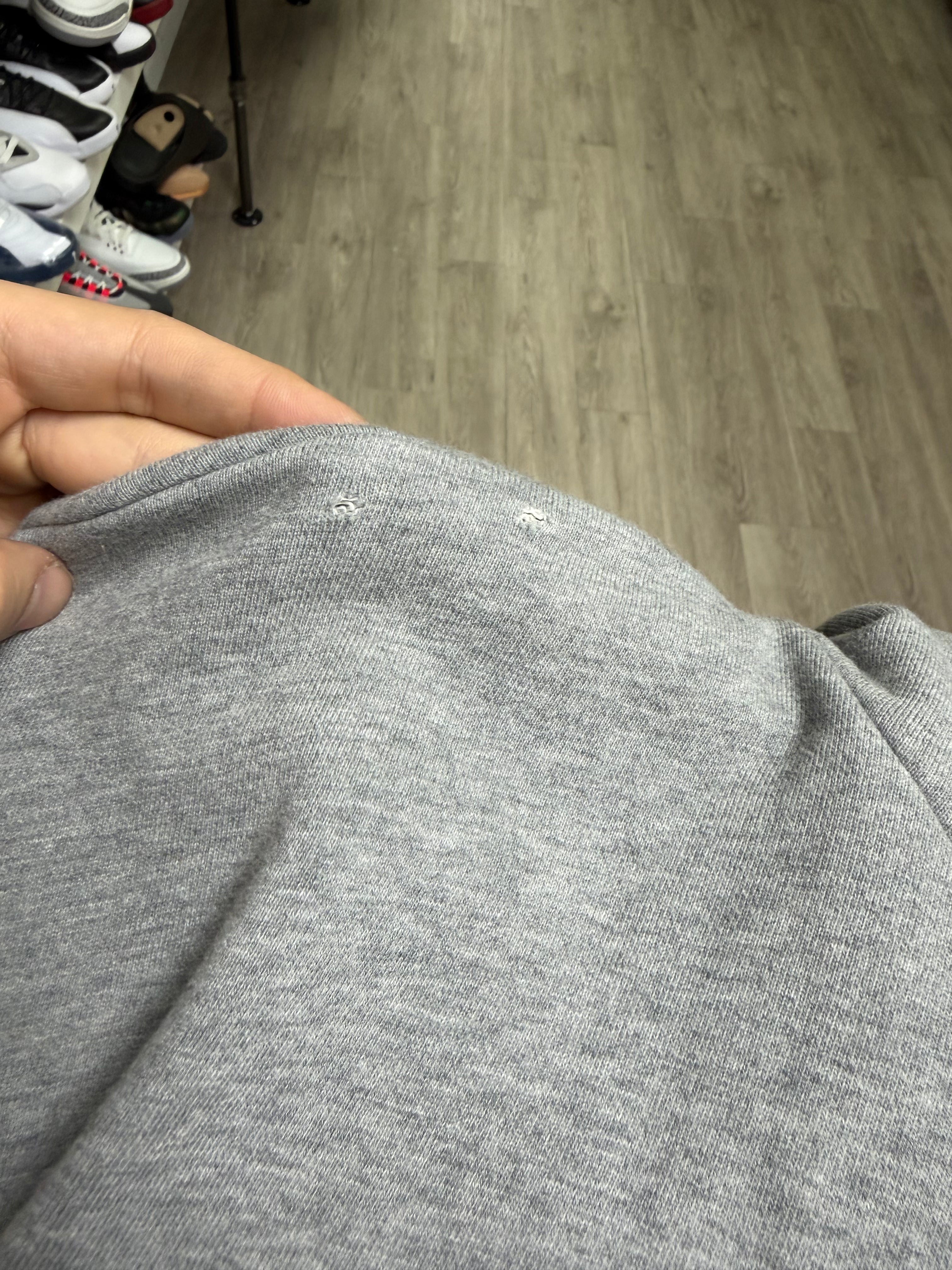 Celine Grey Pullover Logo Hoodie