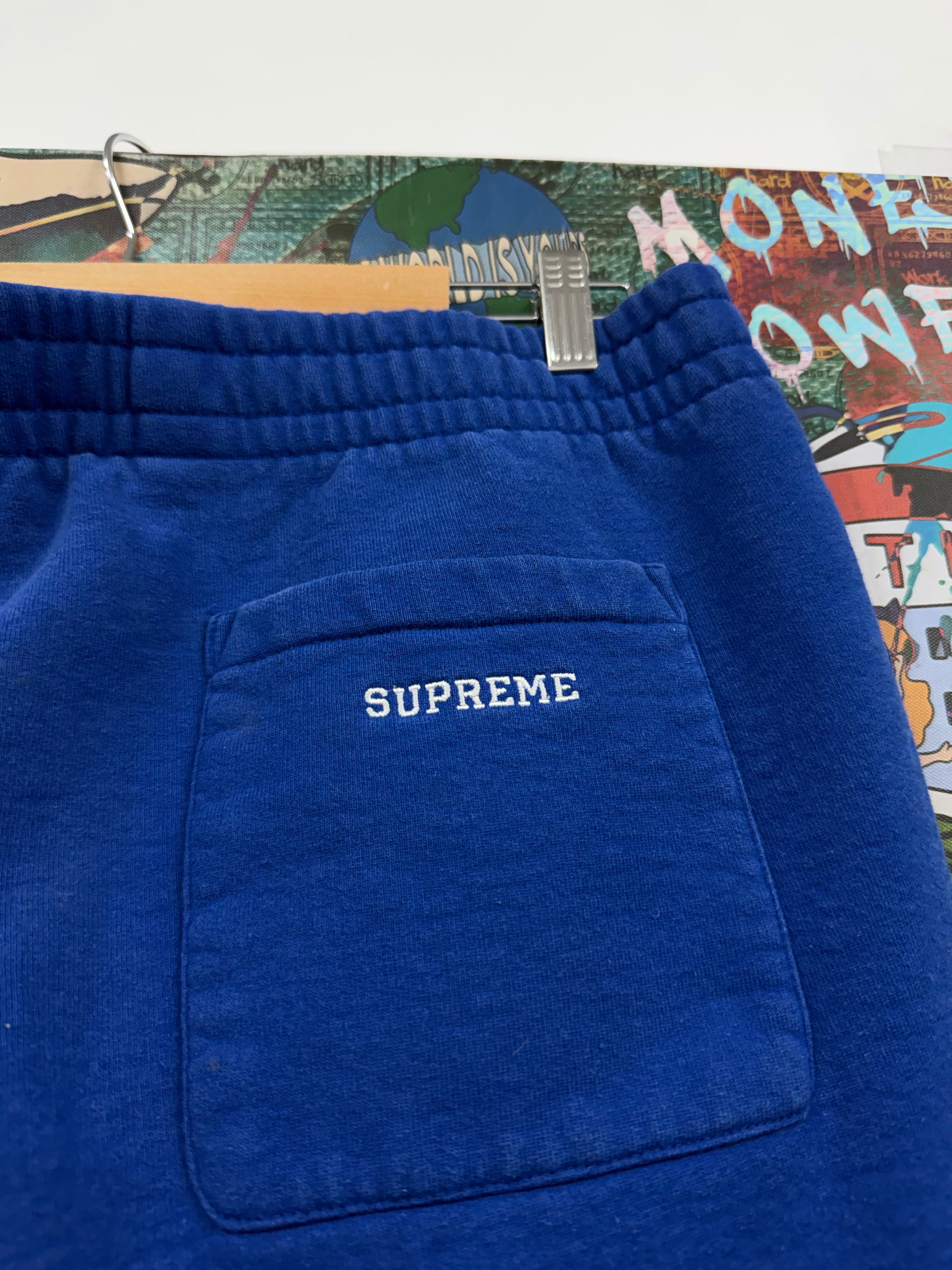 Supreme Blue Red Devil Sweats