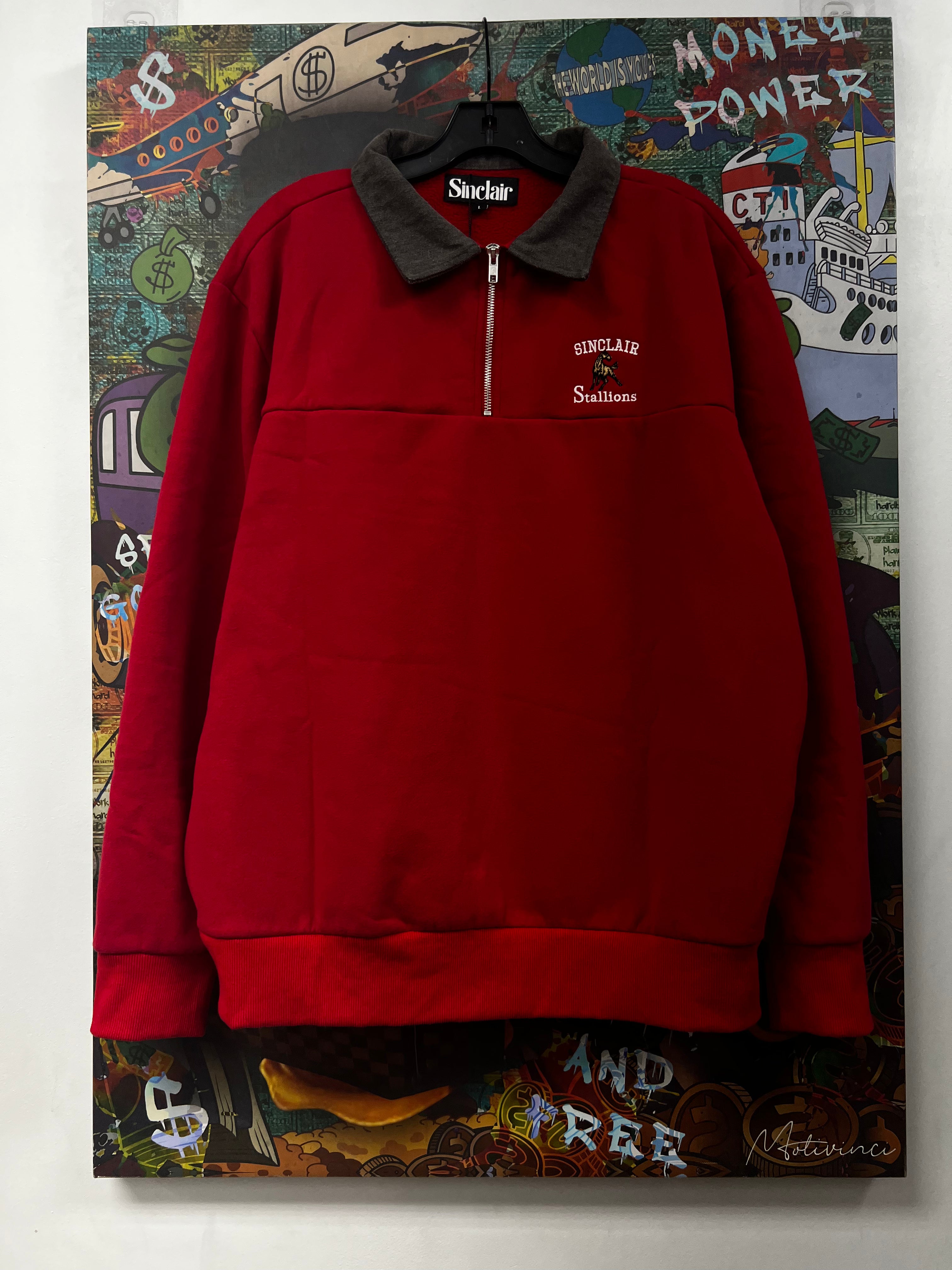 Sinclair Red Stallion Quarter Zip