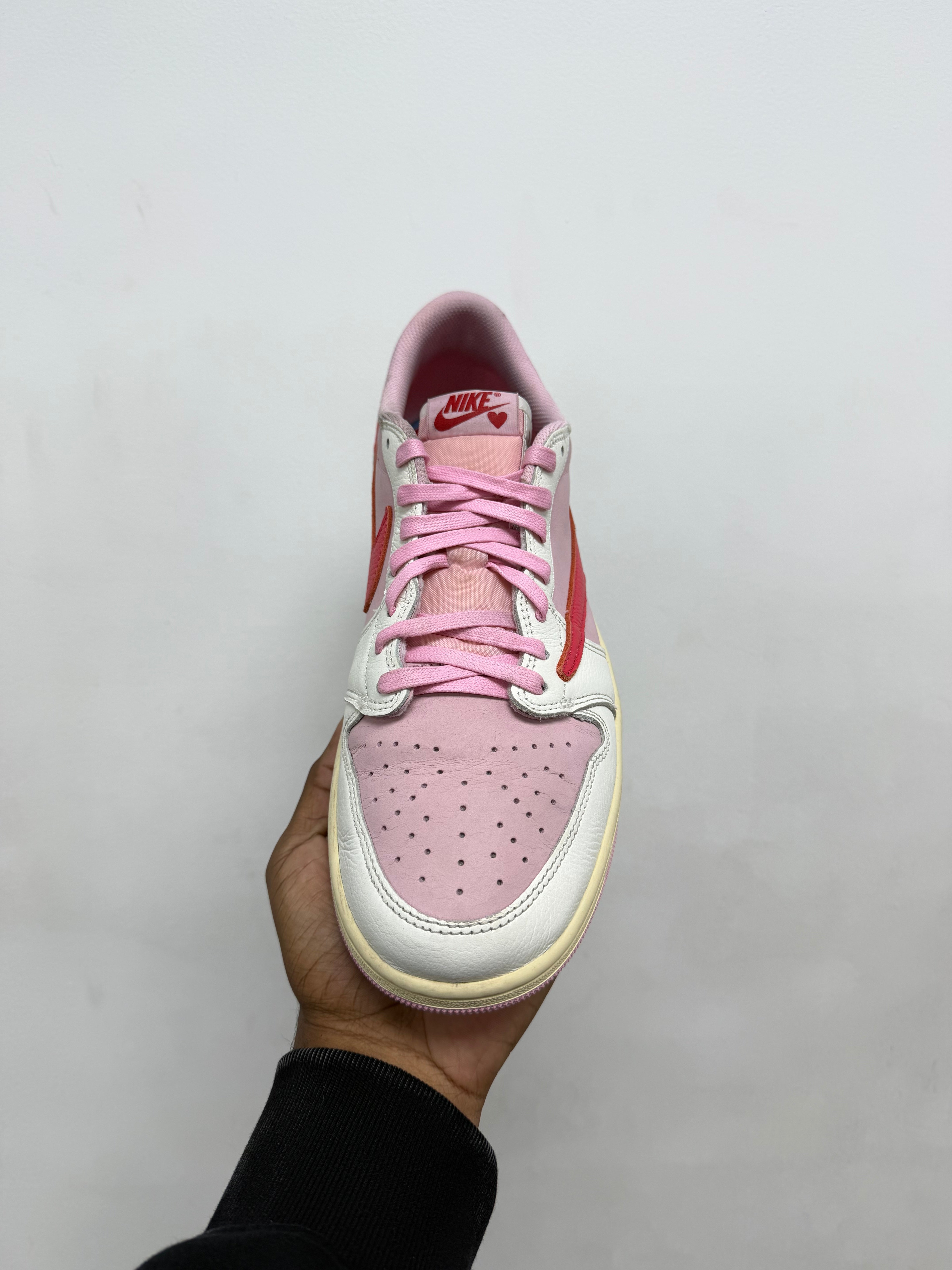 Jordan 1 Low Travis Scott Tropical Pink Sneakers
