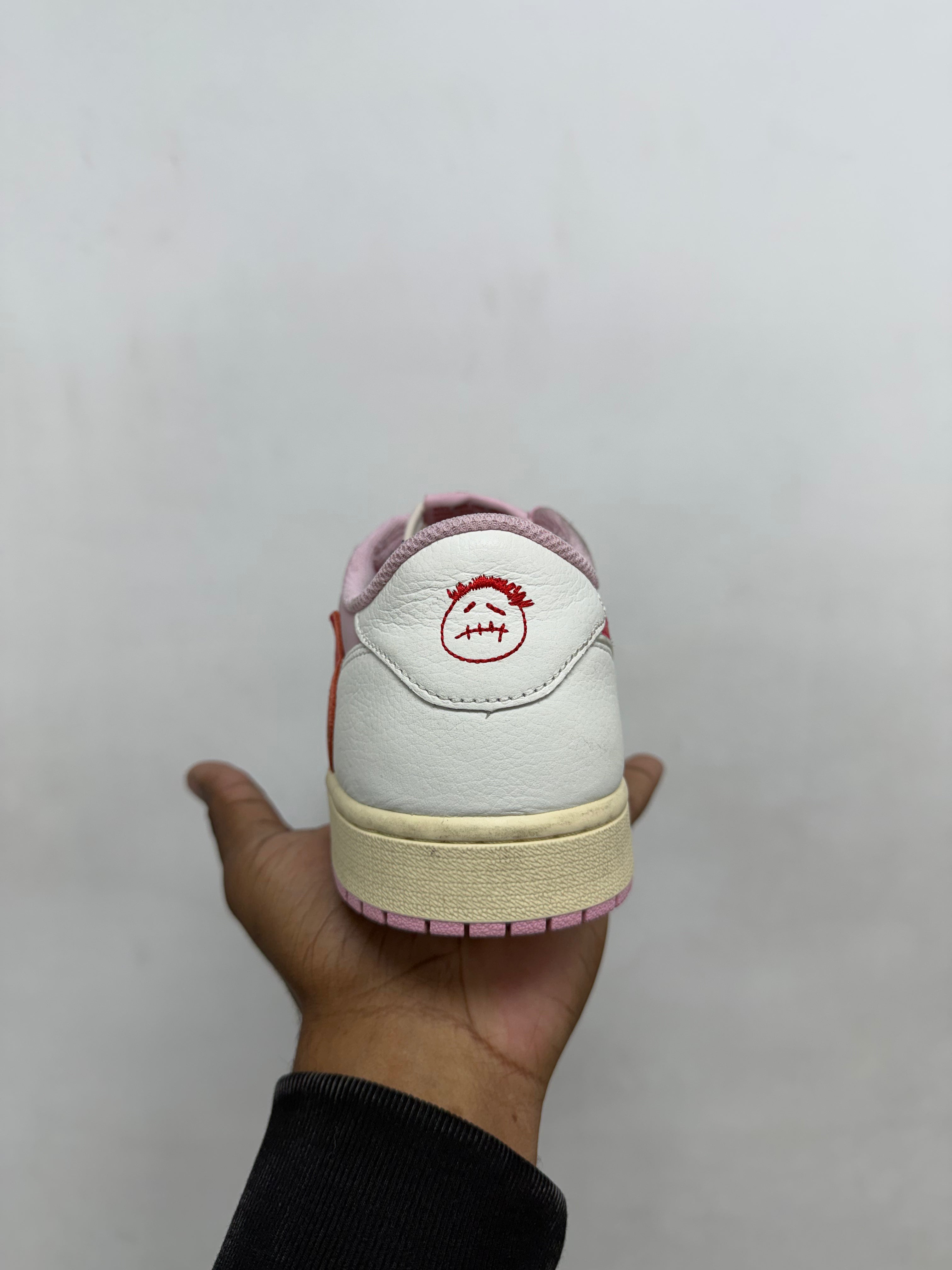 Jordan 1 Low Travis Scott Tropical Pink Sneakers