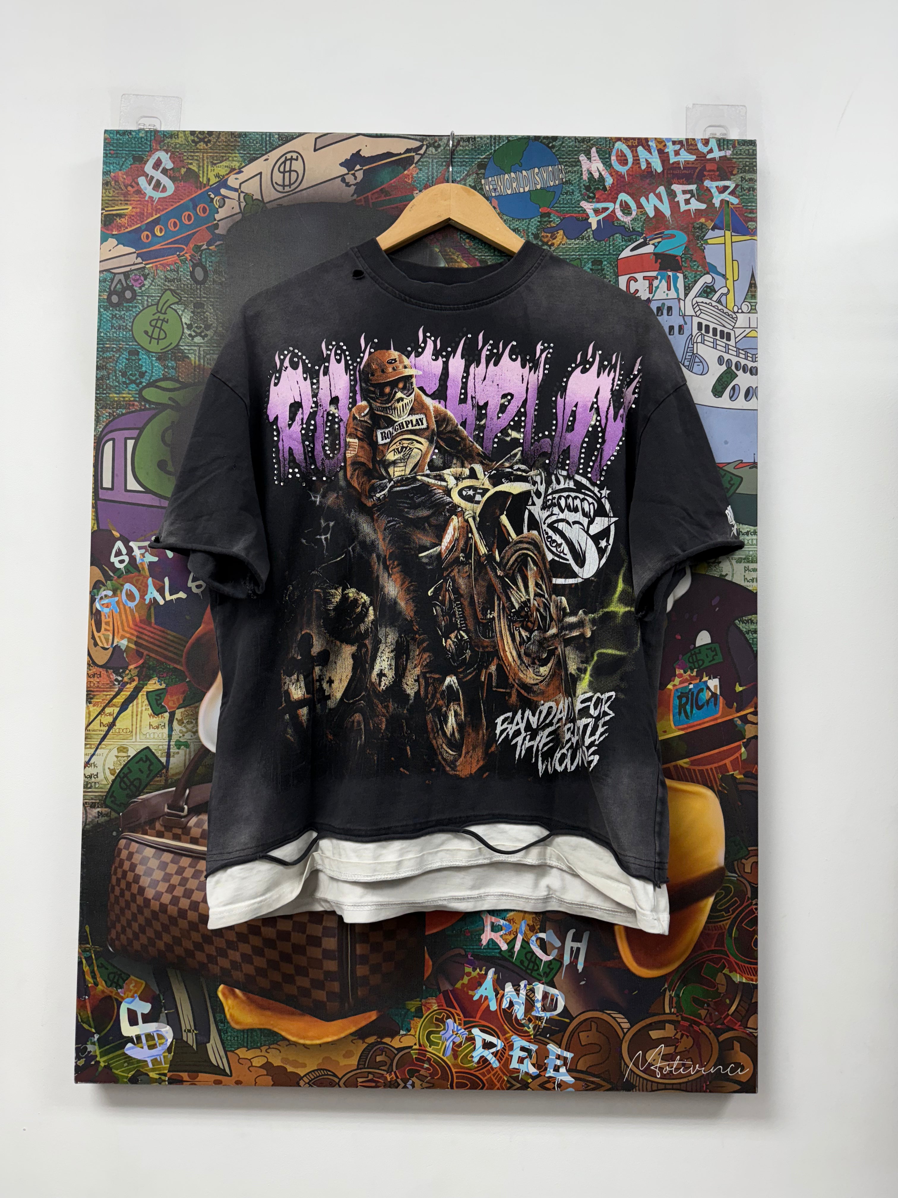Roughplay Bandaid Motocross Tee
