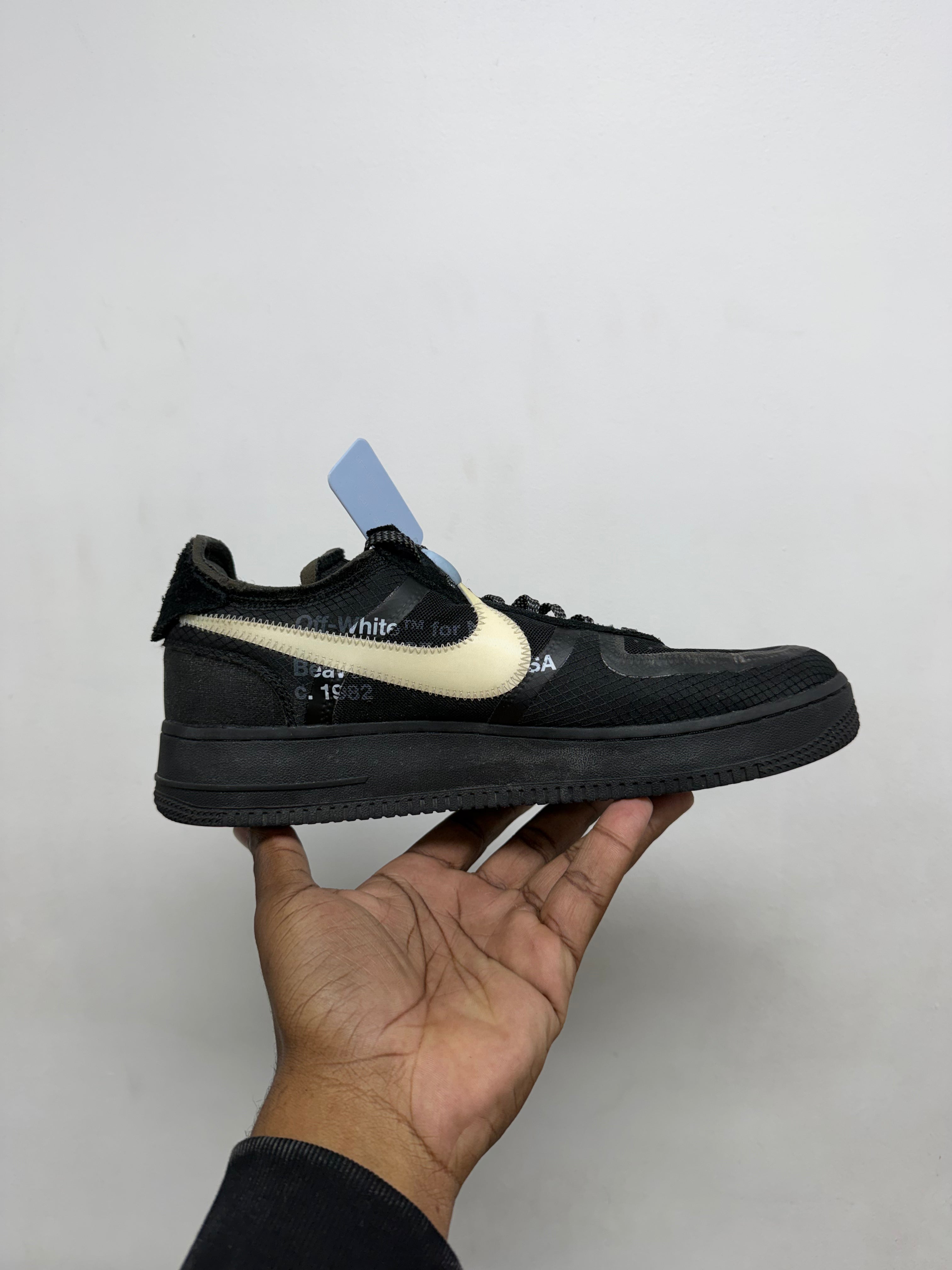 Nike Off White AF1 Black Sneakers