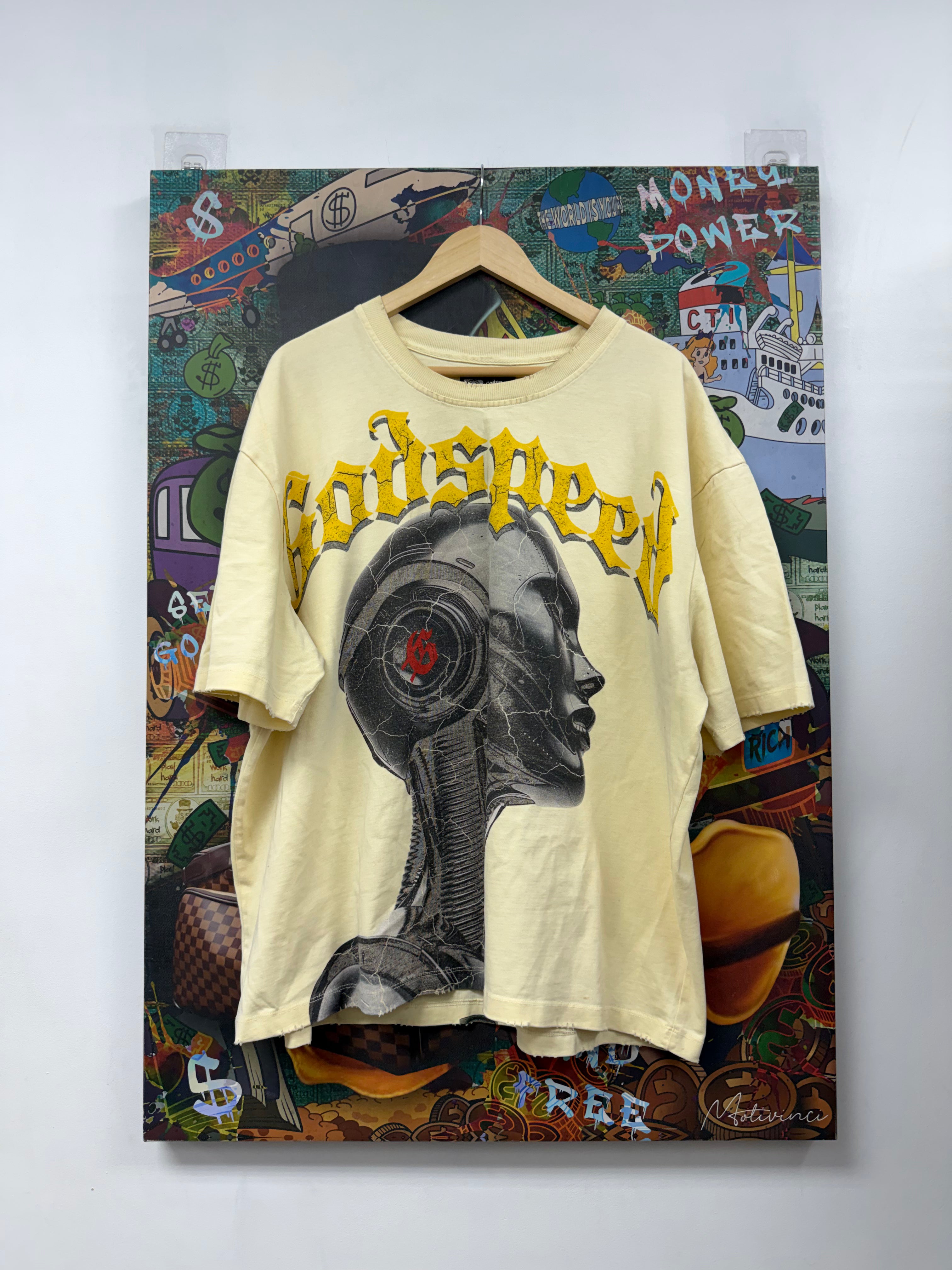 Godspeed Cream Alexa Tee