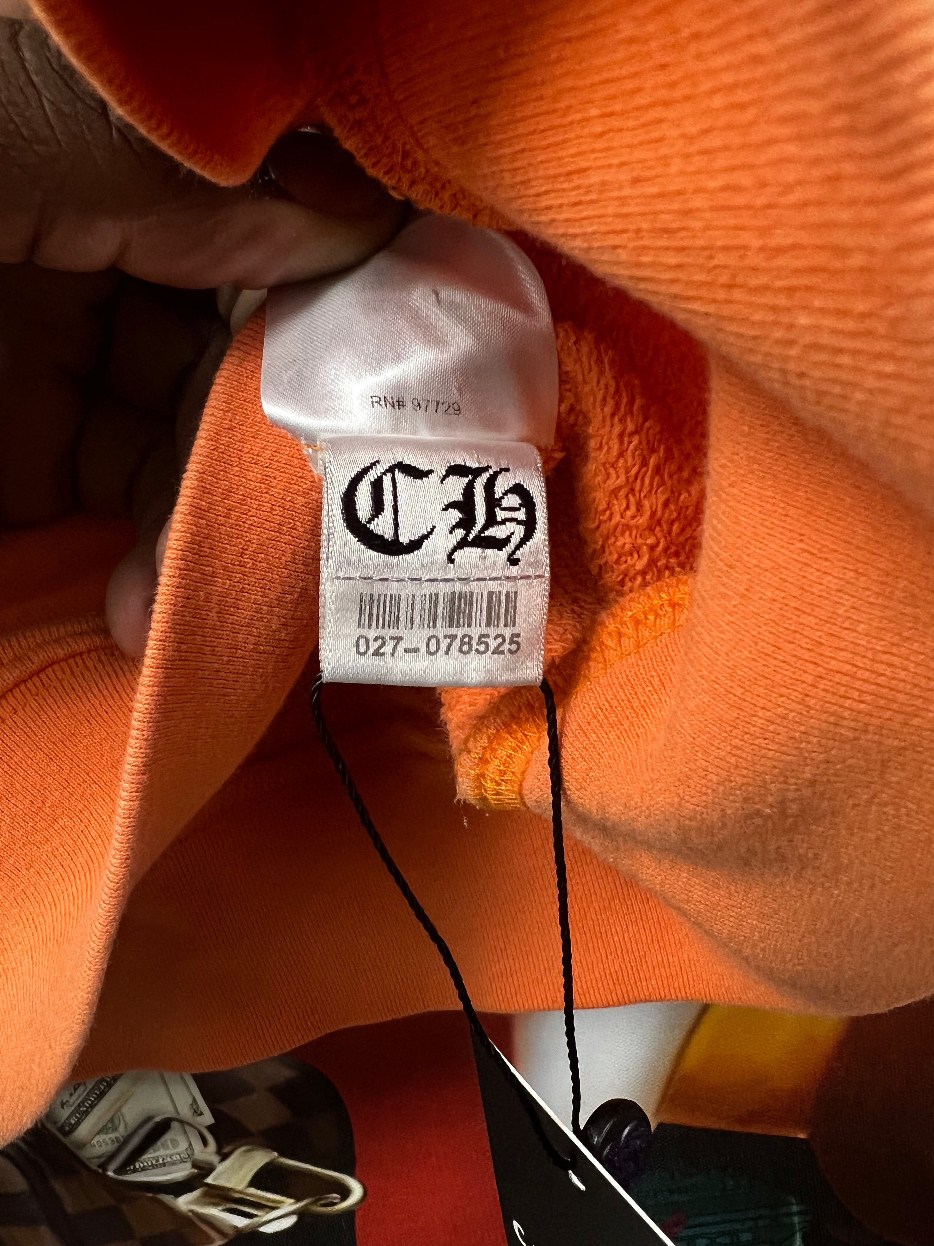 Chrome Hearts Matty Boy Orange Link Hoodie