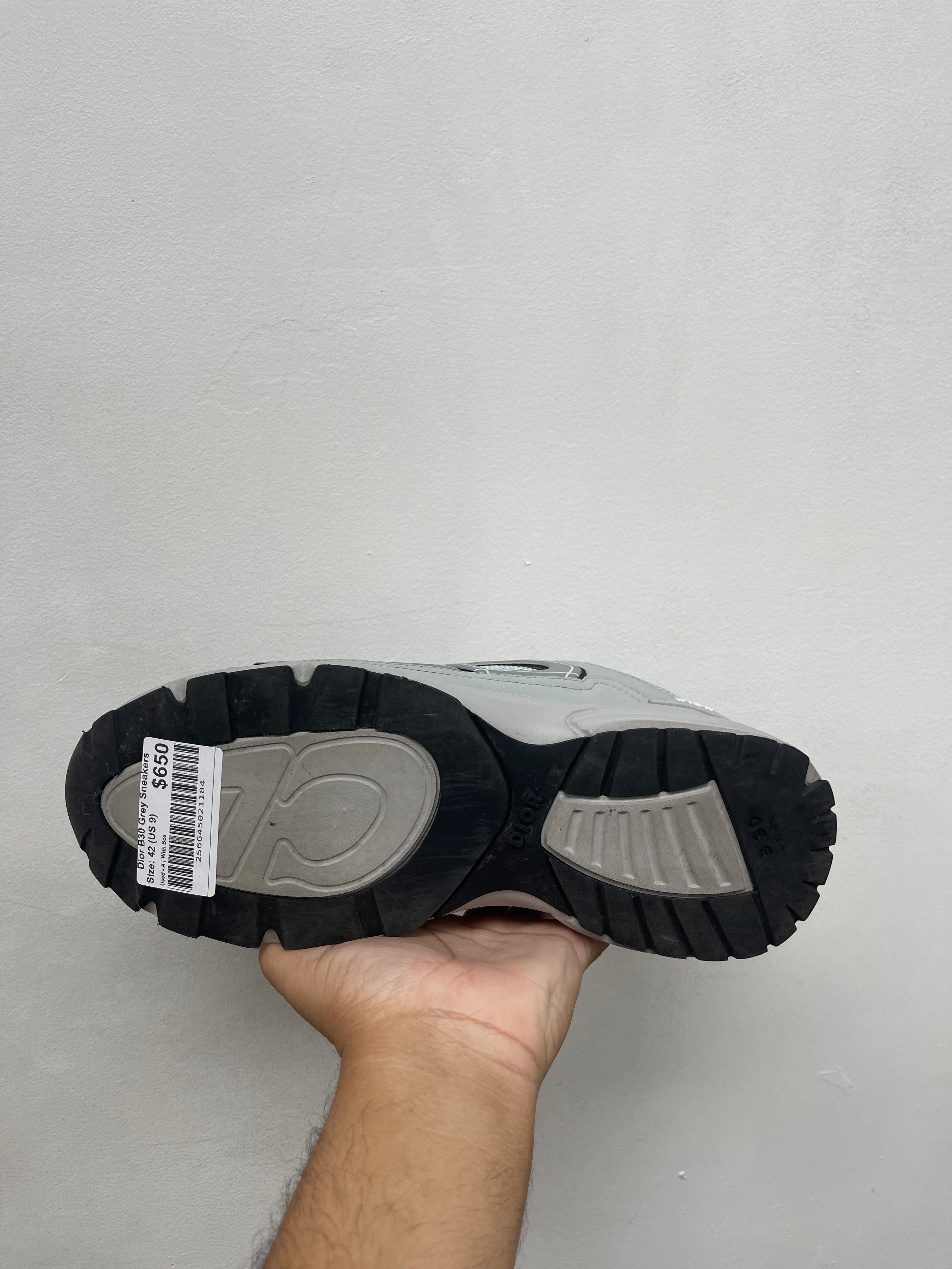 Dior B30 Grey Sneakers